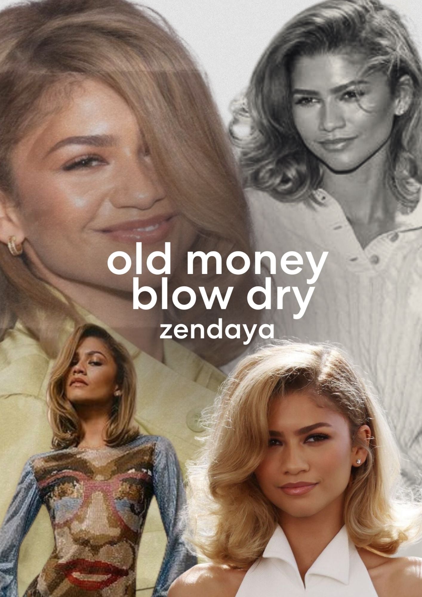 Zendaya’s Old Money blowdry is everything