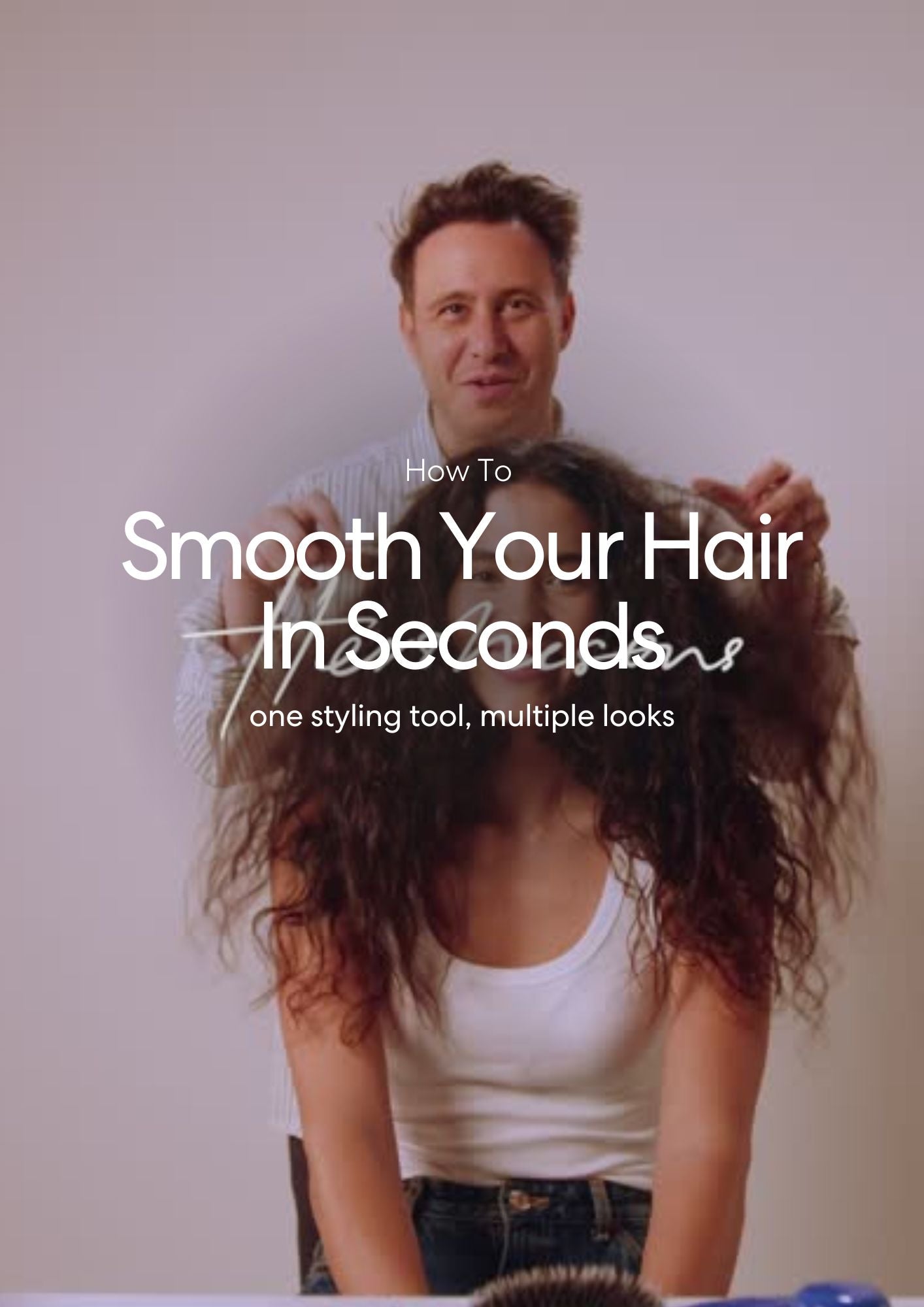 How To Smooth Your Hair In Seconds