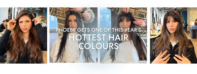 Phoebe gets one of this year’s hottest hair colours