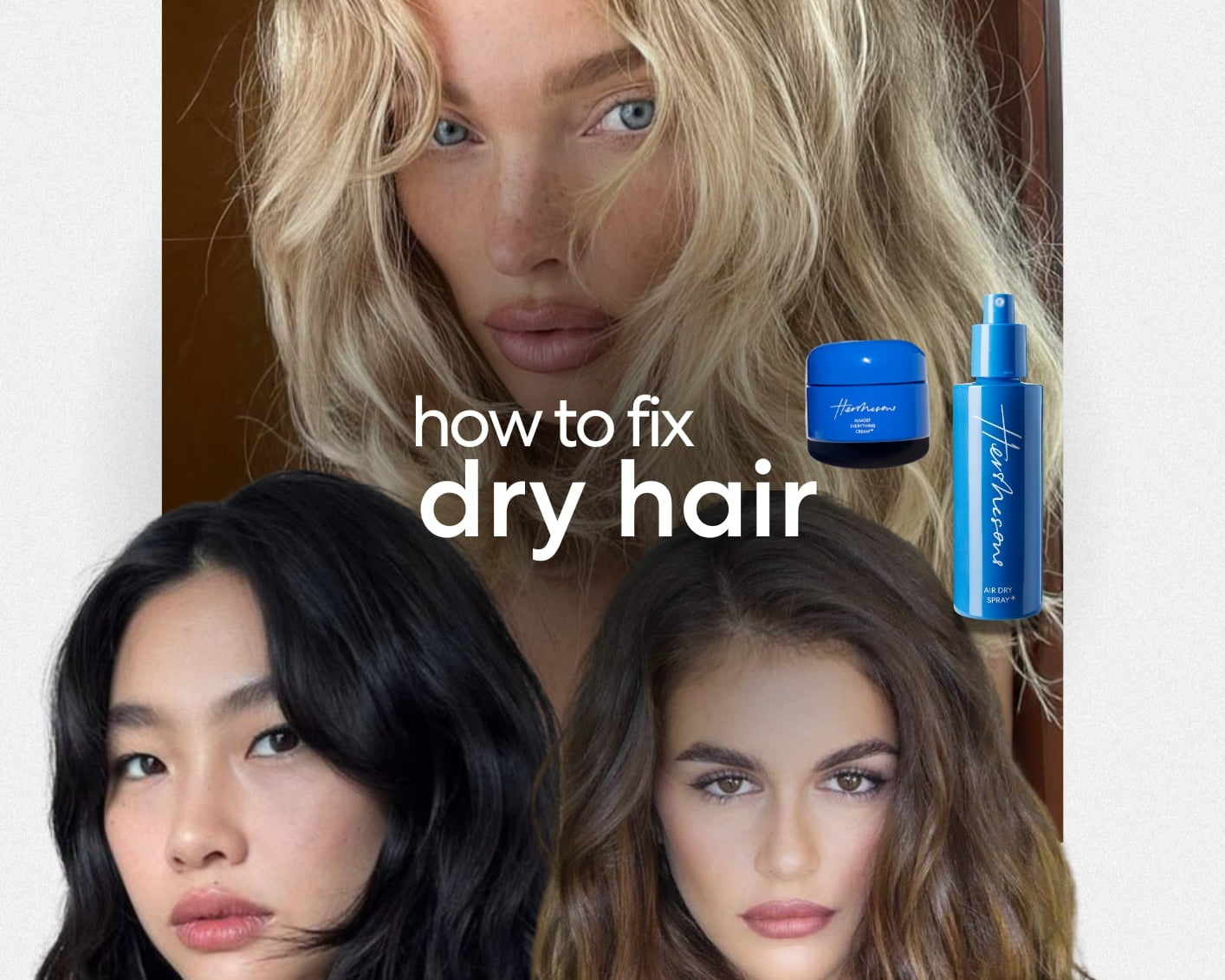 3 Ways To Fix Dry Hair (And Fast)