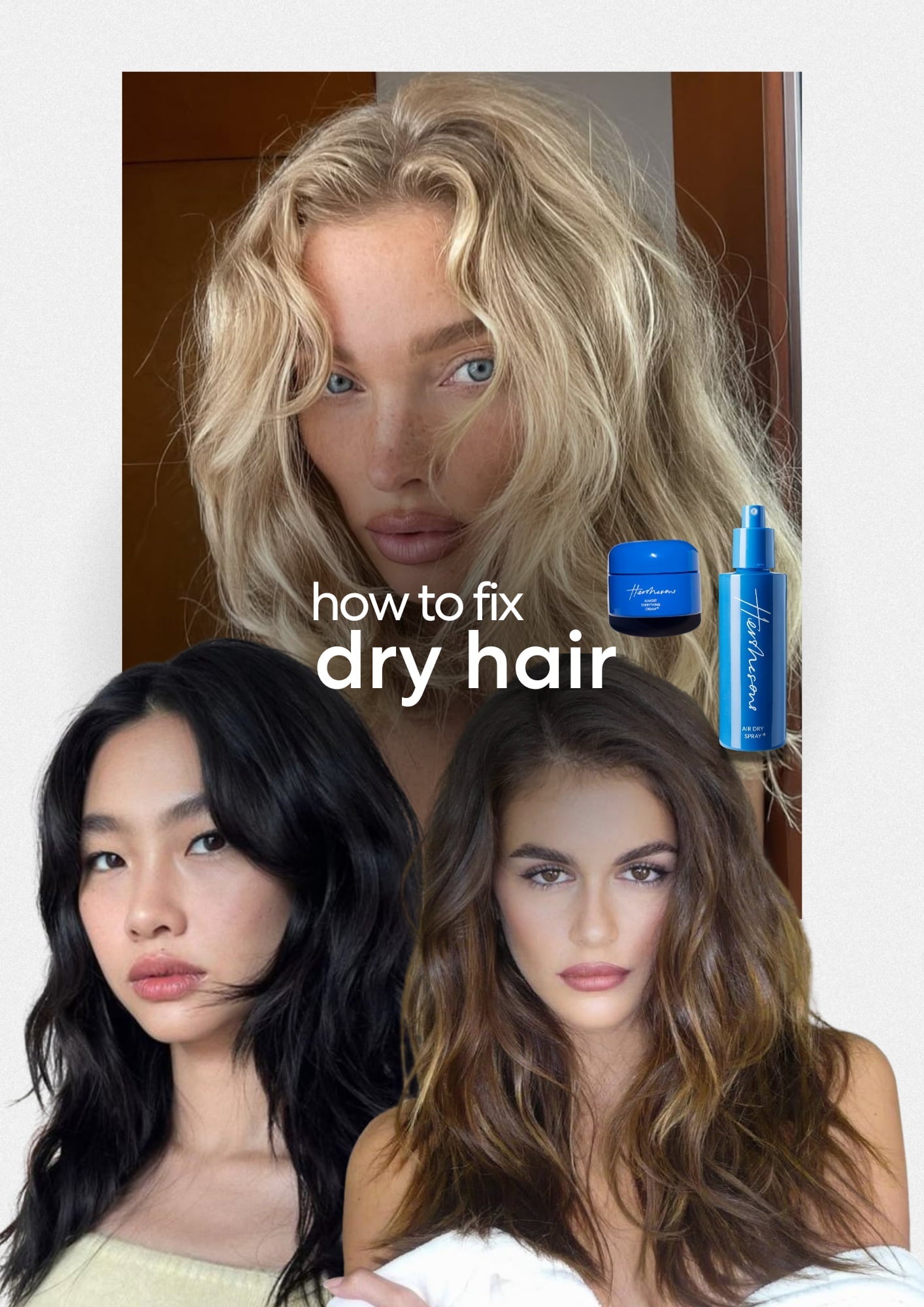 3 Ways To Fix Dry Hair (And Fast)