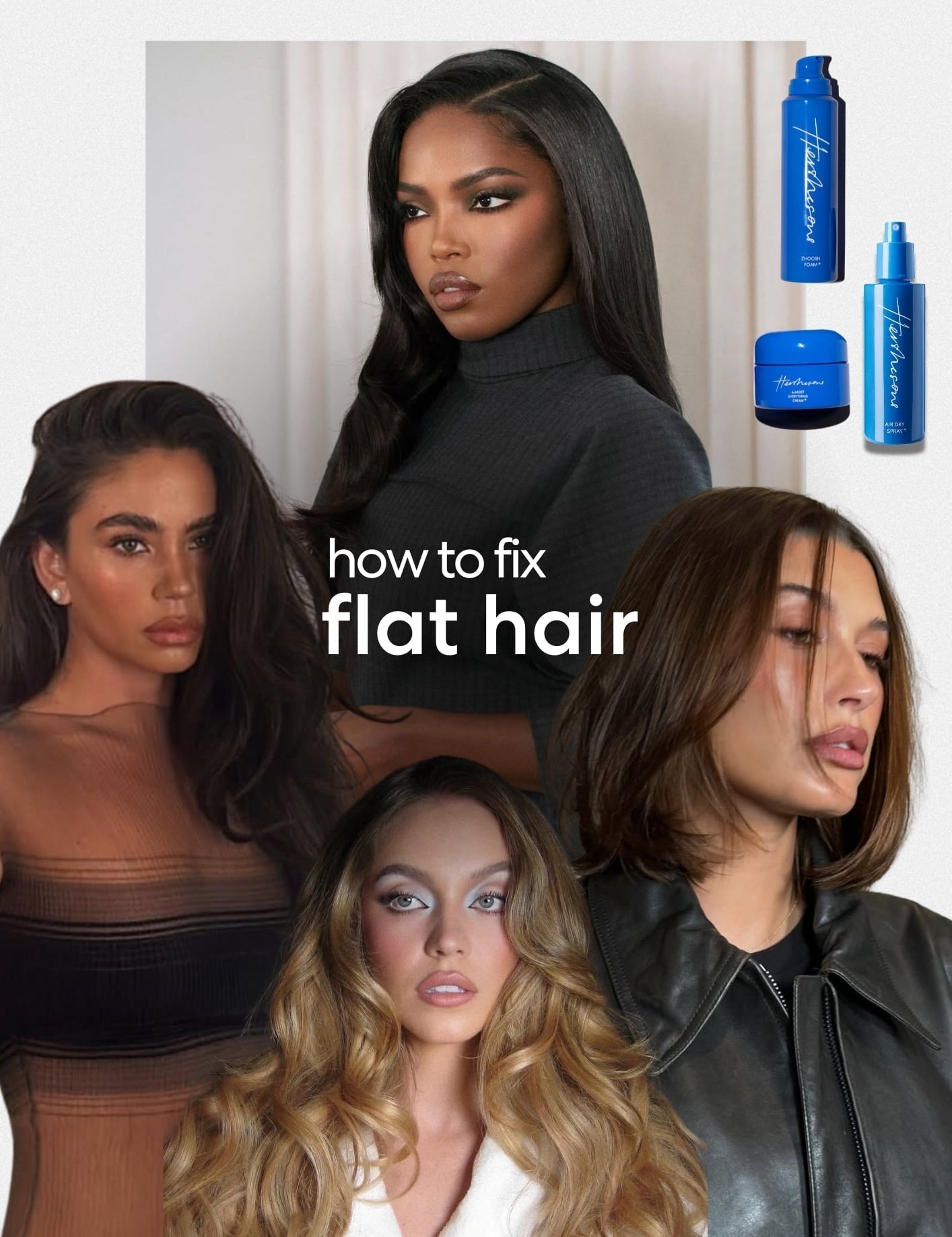 How To Fix Flat Hair, Fast!