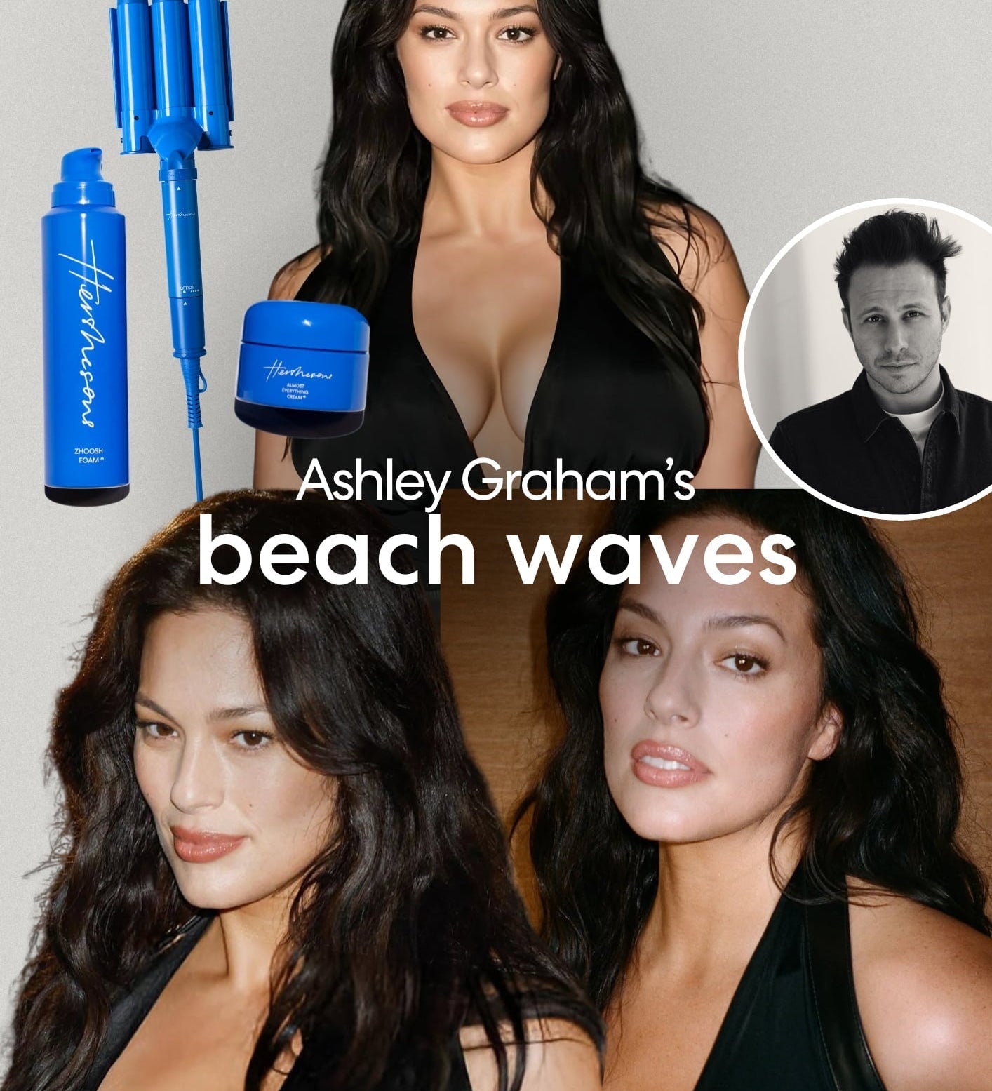 How To Create Easy Beach Waves Like Ashley Graham’s