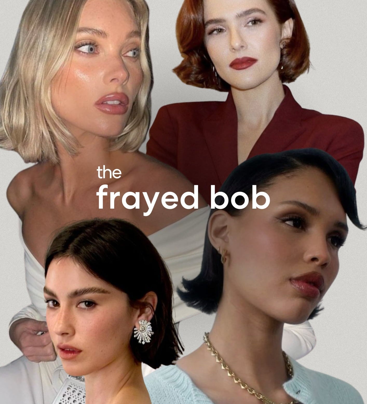 The Frayed Bob Is Our New Hair Obsession