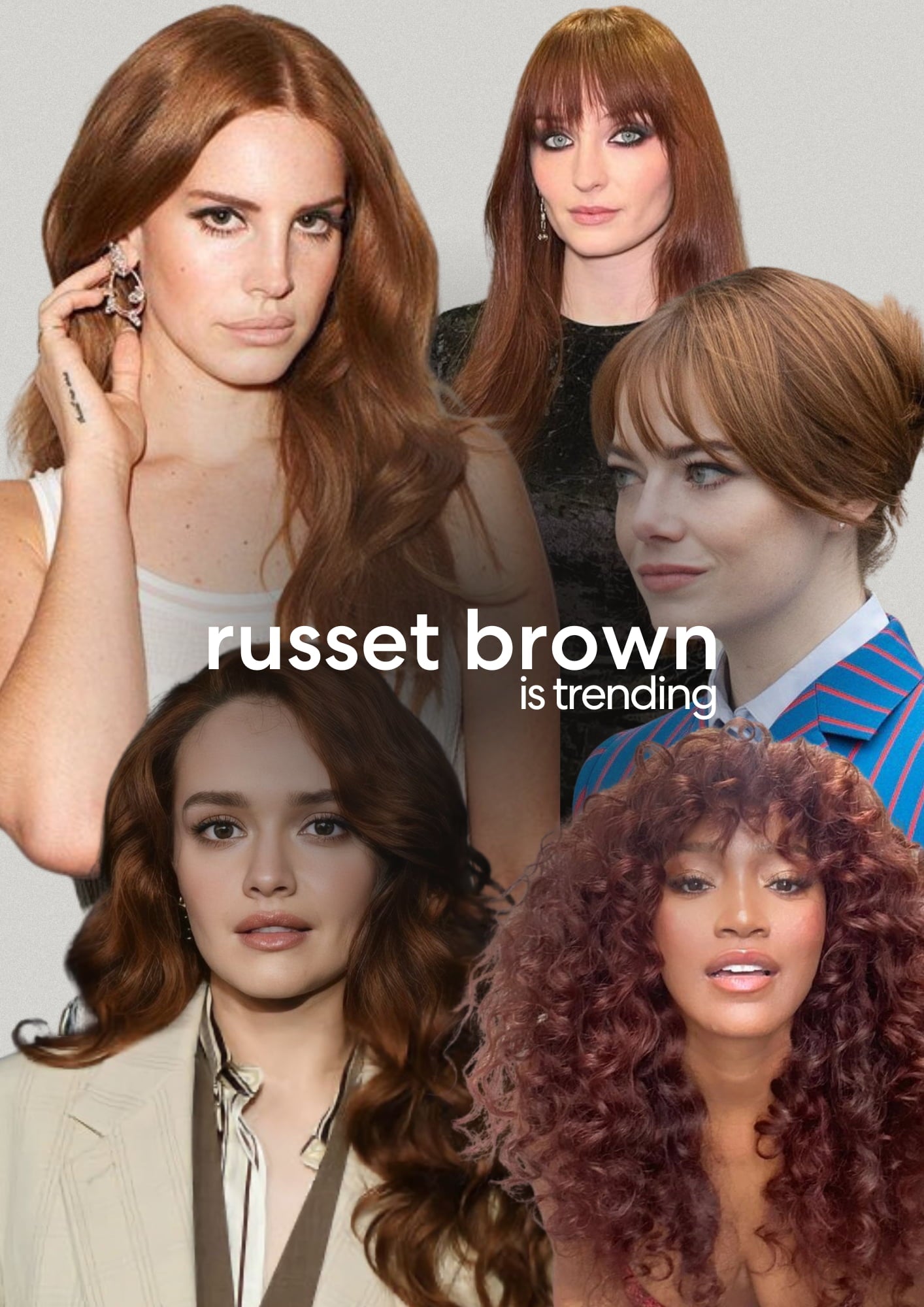 Russet Is Autumn’s Hottest Hair Colour