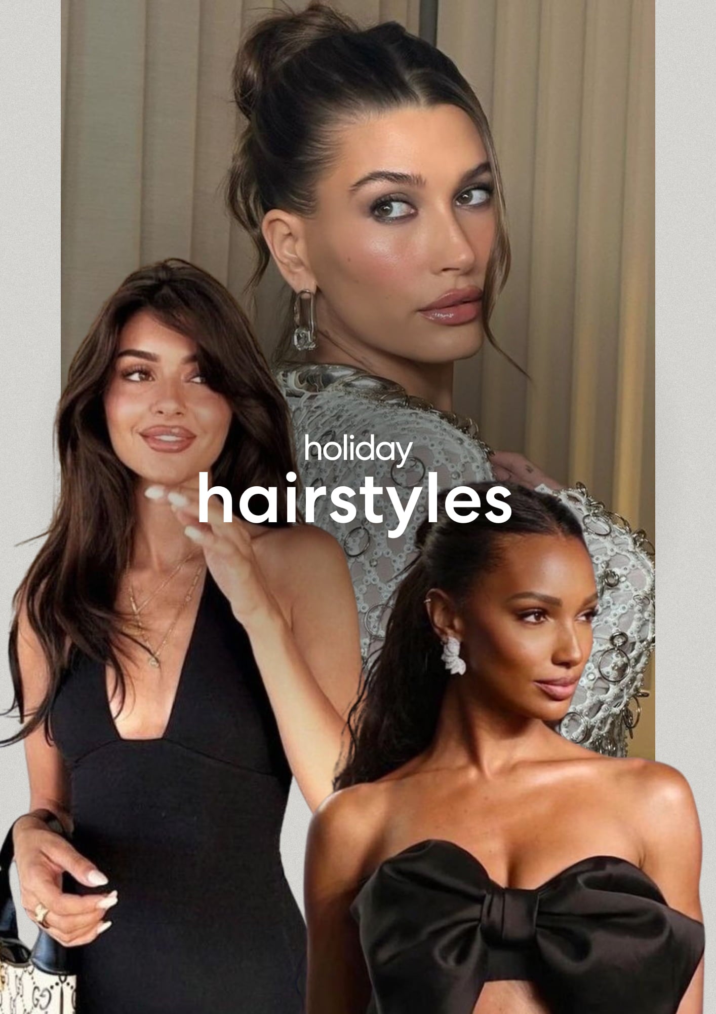 3 Holiday Hairstyles That Couldn’t Be Easier