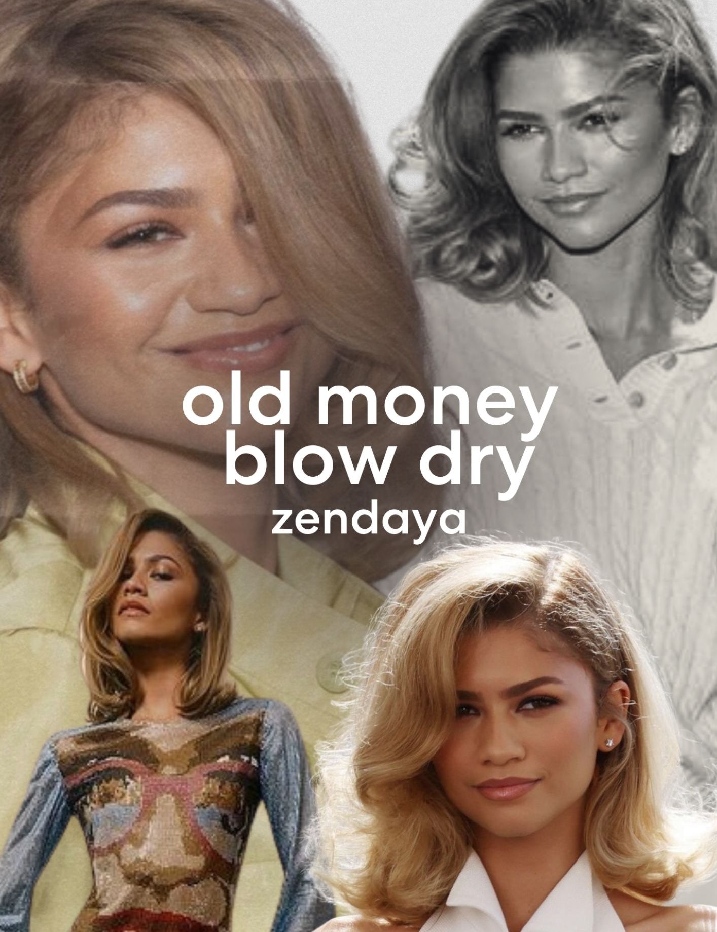 Zendaya’s Old Money blowdry is everything