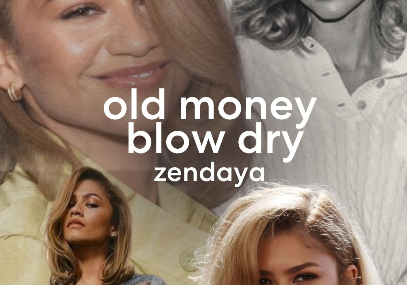 Zendaya’s Old Money blowdry is everything