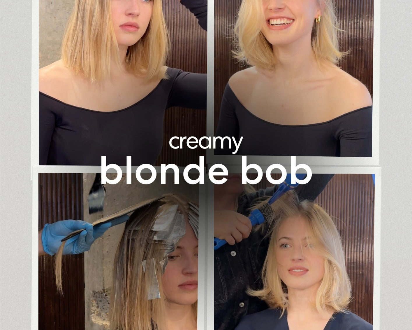 This Is The Ultimate Creamy Blonde Bob