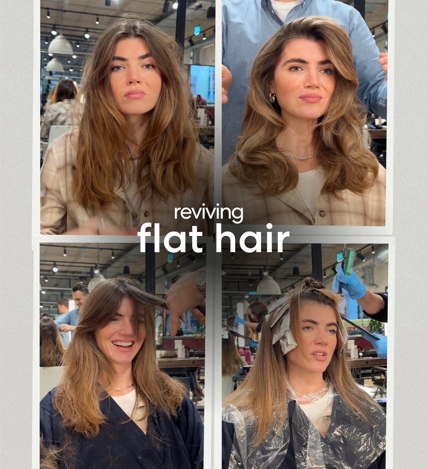 The Secret To Reviving Flat Hair