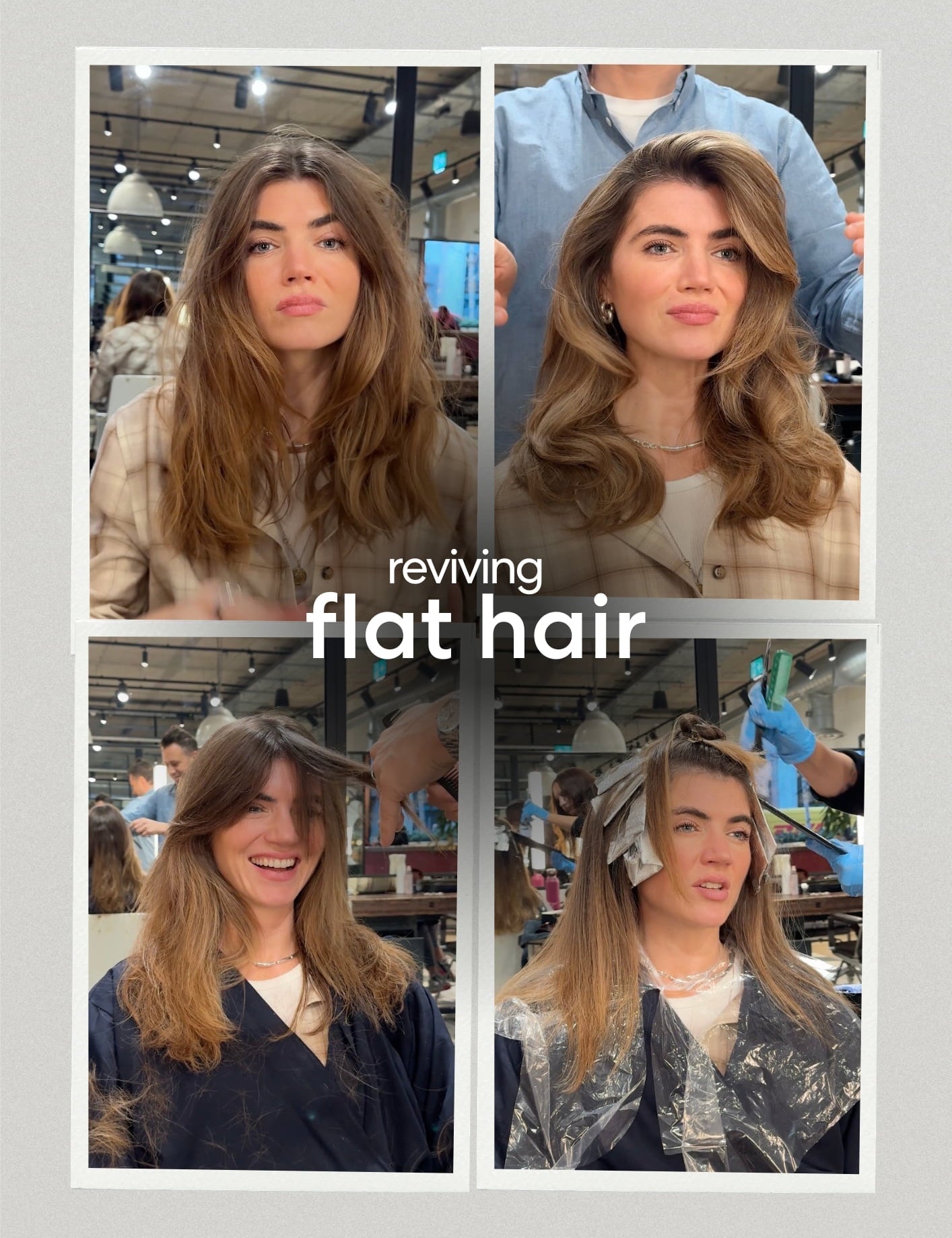 The Secret To Reviving Flat Hair