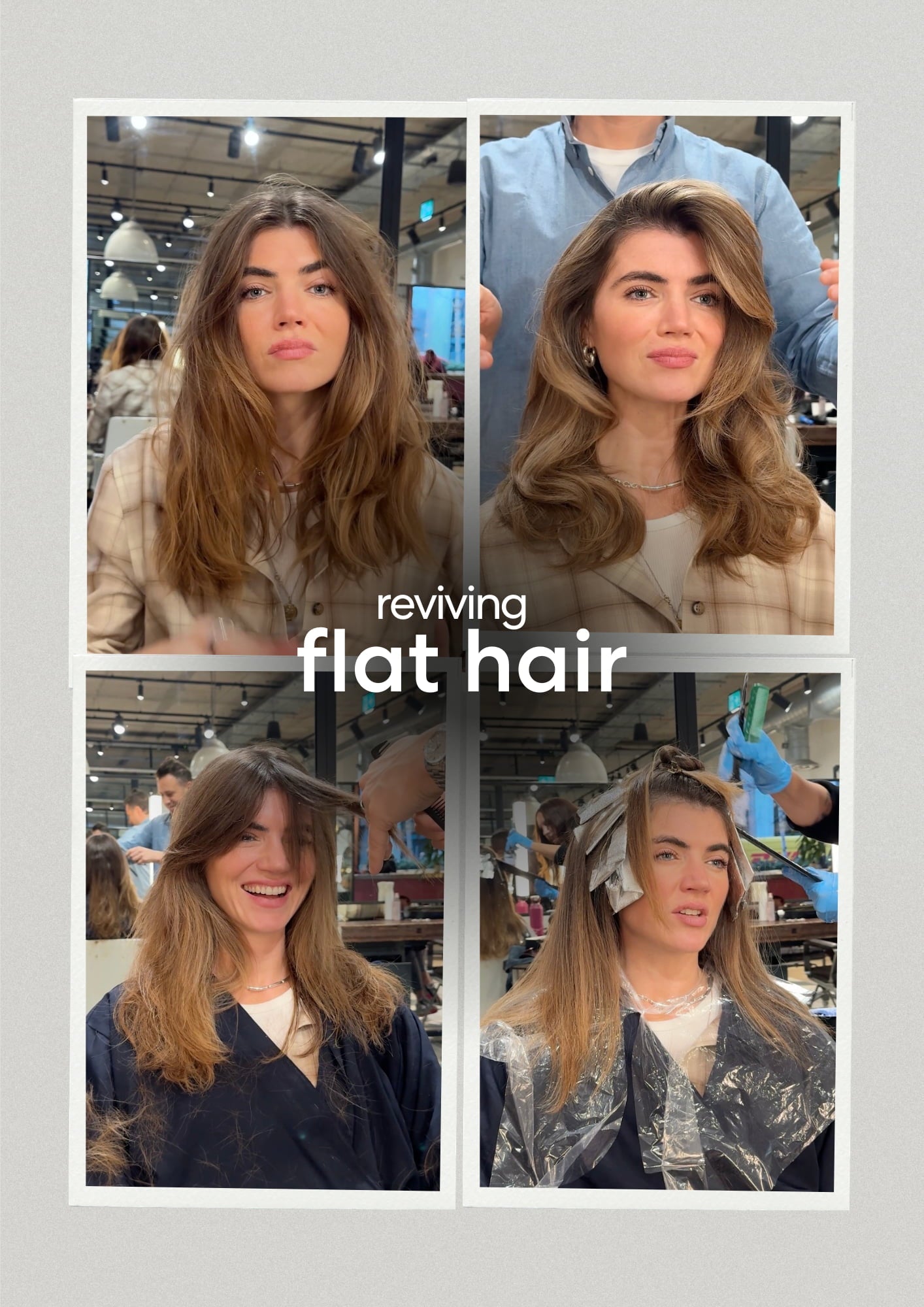 The Secret To Reviving Flat Hair