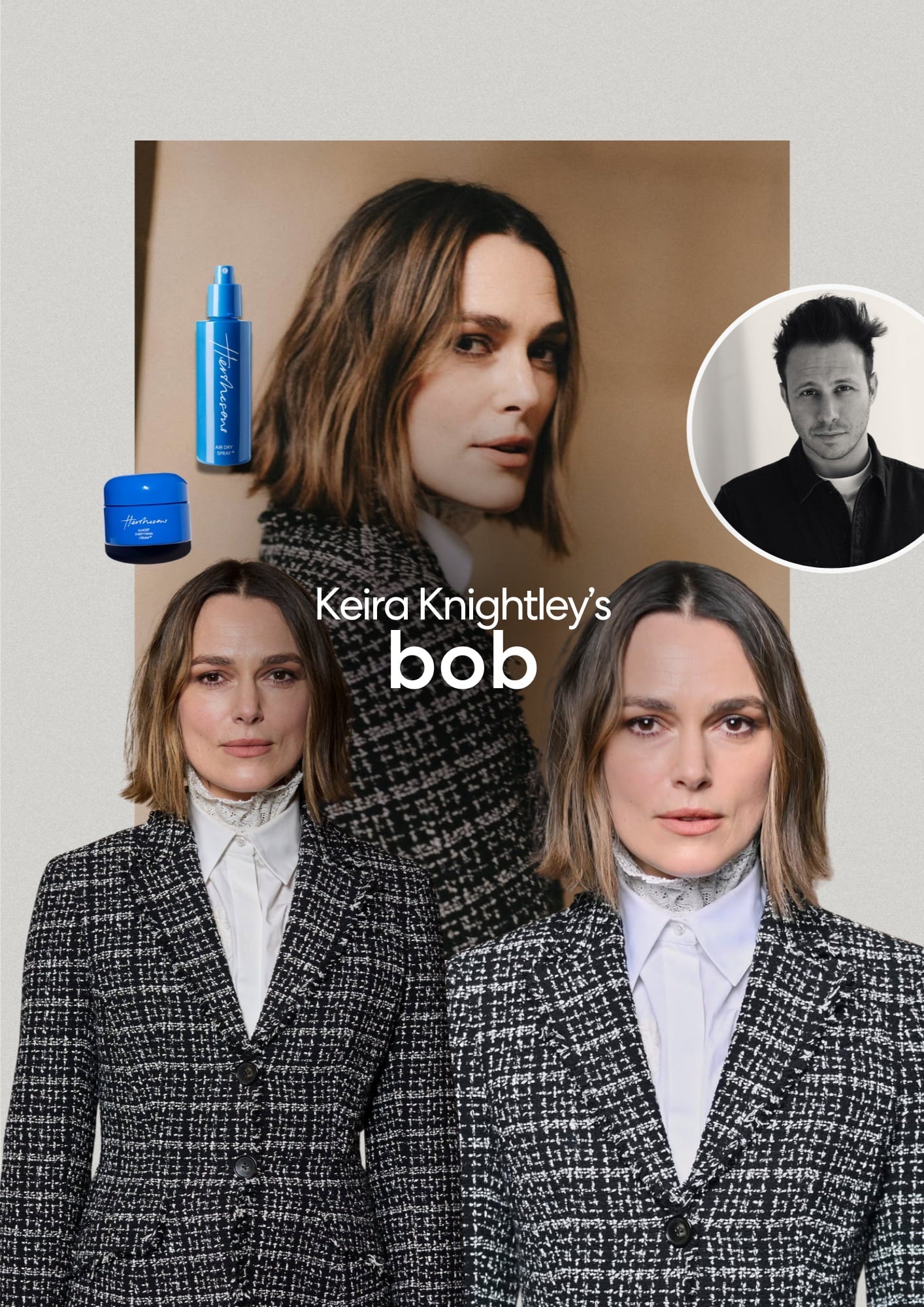 How Luke Created Keira Knightley’s Lived-In Bob