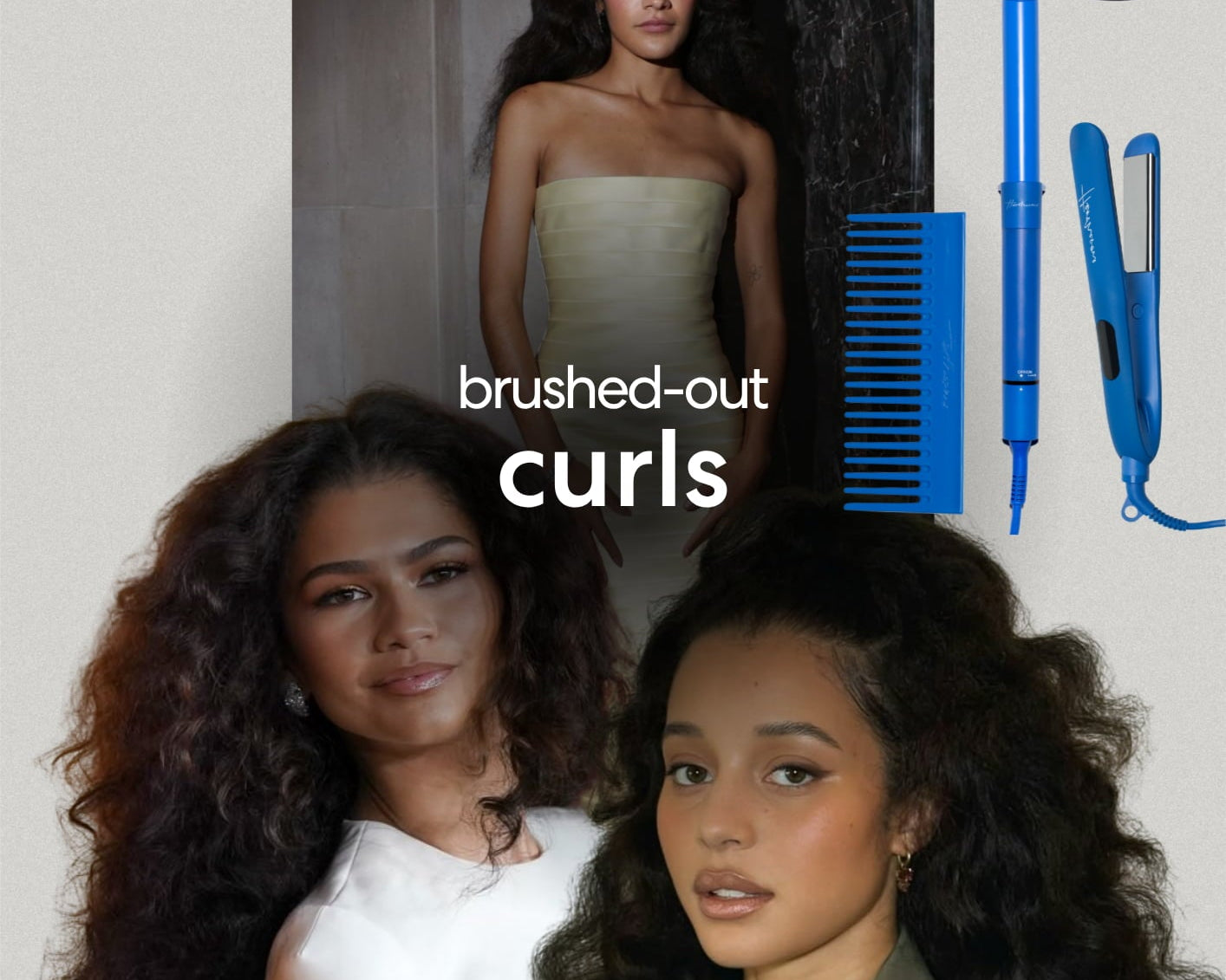 Big Hair Energy: Why Brushed-Out Curls Are Back