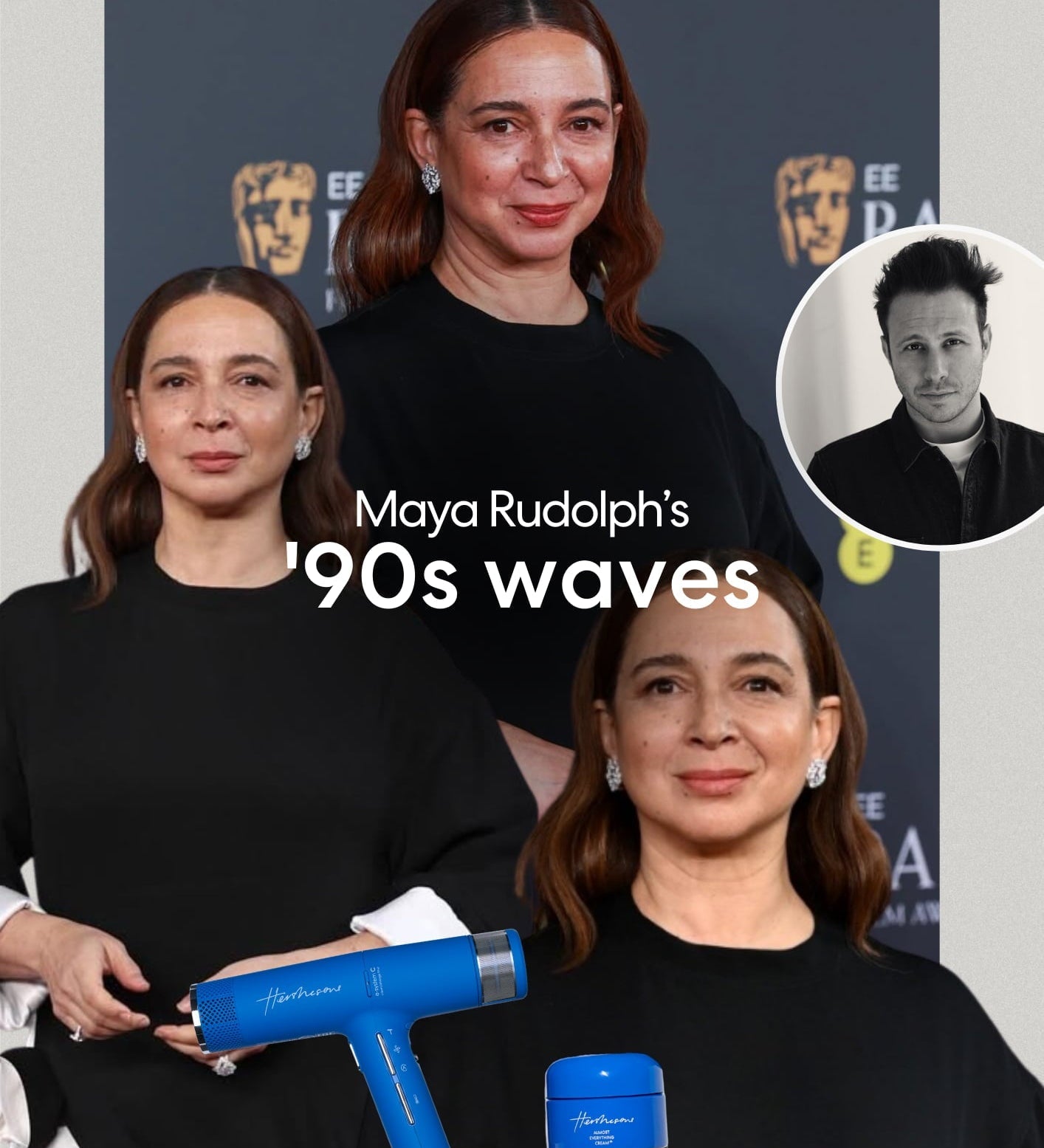 How Luke Created Maya Rudolph’s Sleek ‘90s Waves