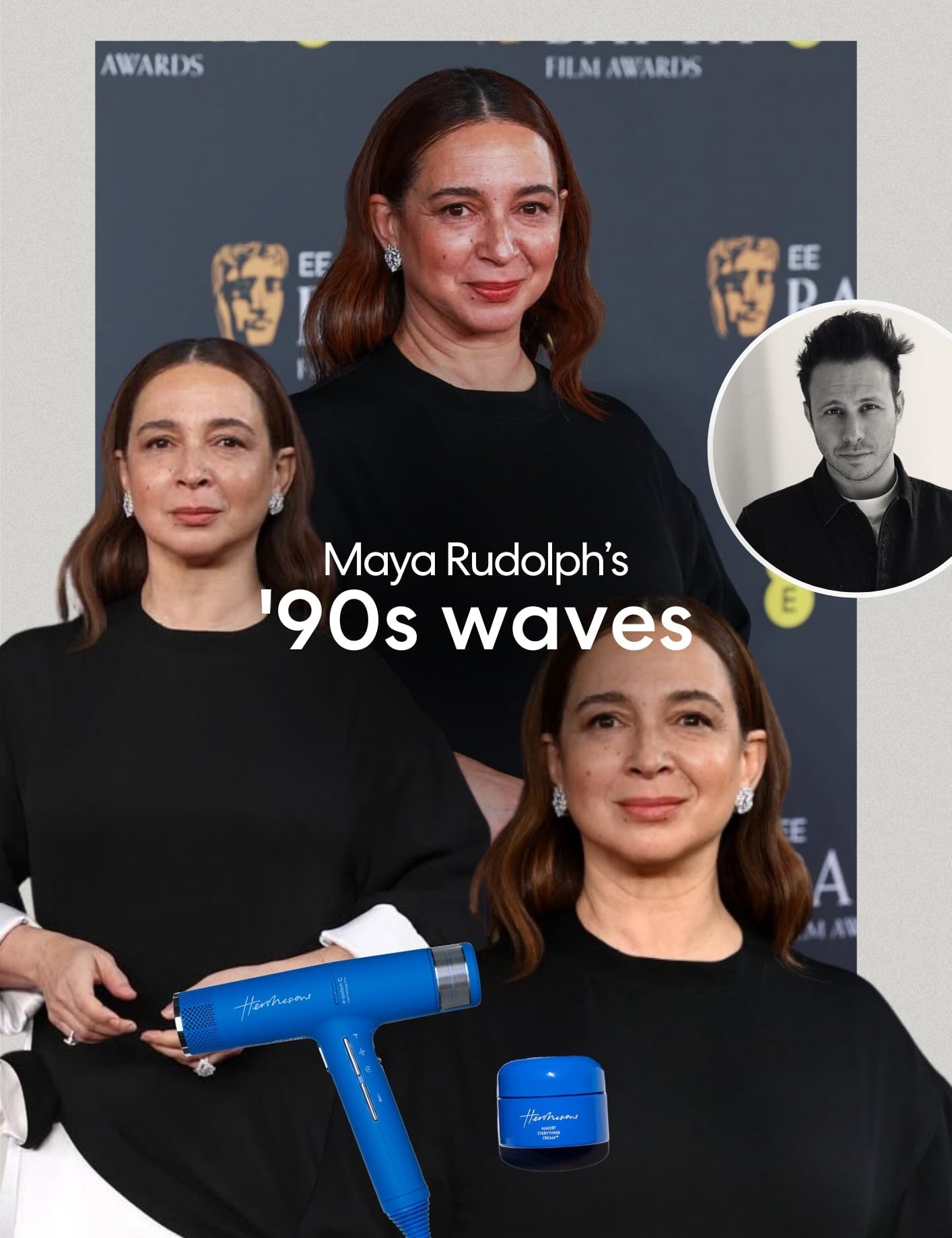 How Luke Created Maya Rudolph’s Sleek ‘90s Waves