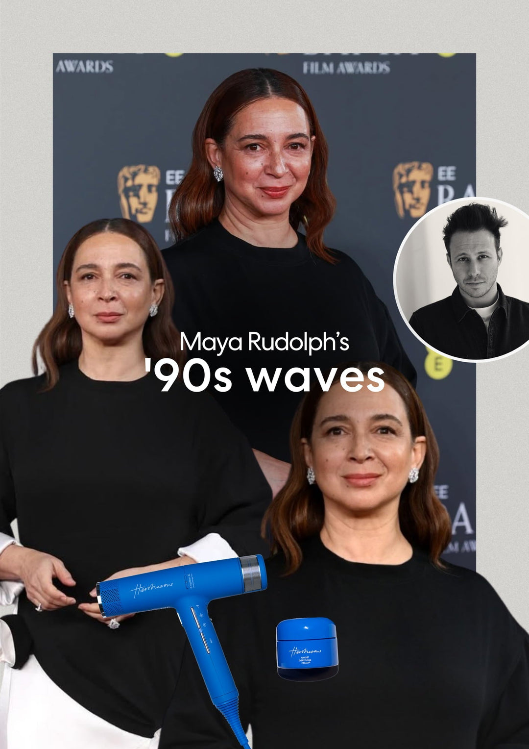 How Luke Created Maya Rudolph’s Sleek ‘90s Waves – Hershesons