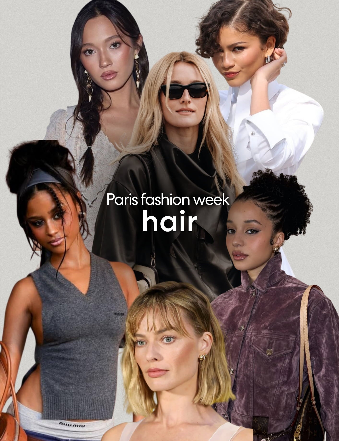 The Best Celebrity Hair Moments At Paris Fashion Week