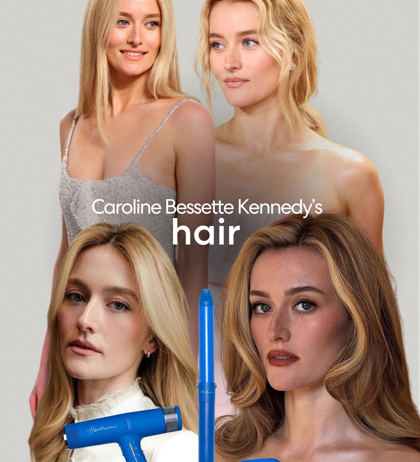 How to Get Caroline Bessette Kennedy’s Iconic ’90s Hair