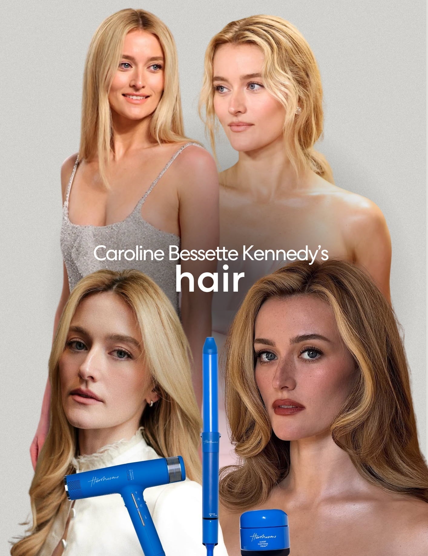 How to Get Caroline Bessette Kennedy’s Iconic ’90s Hair