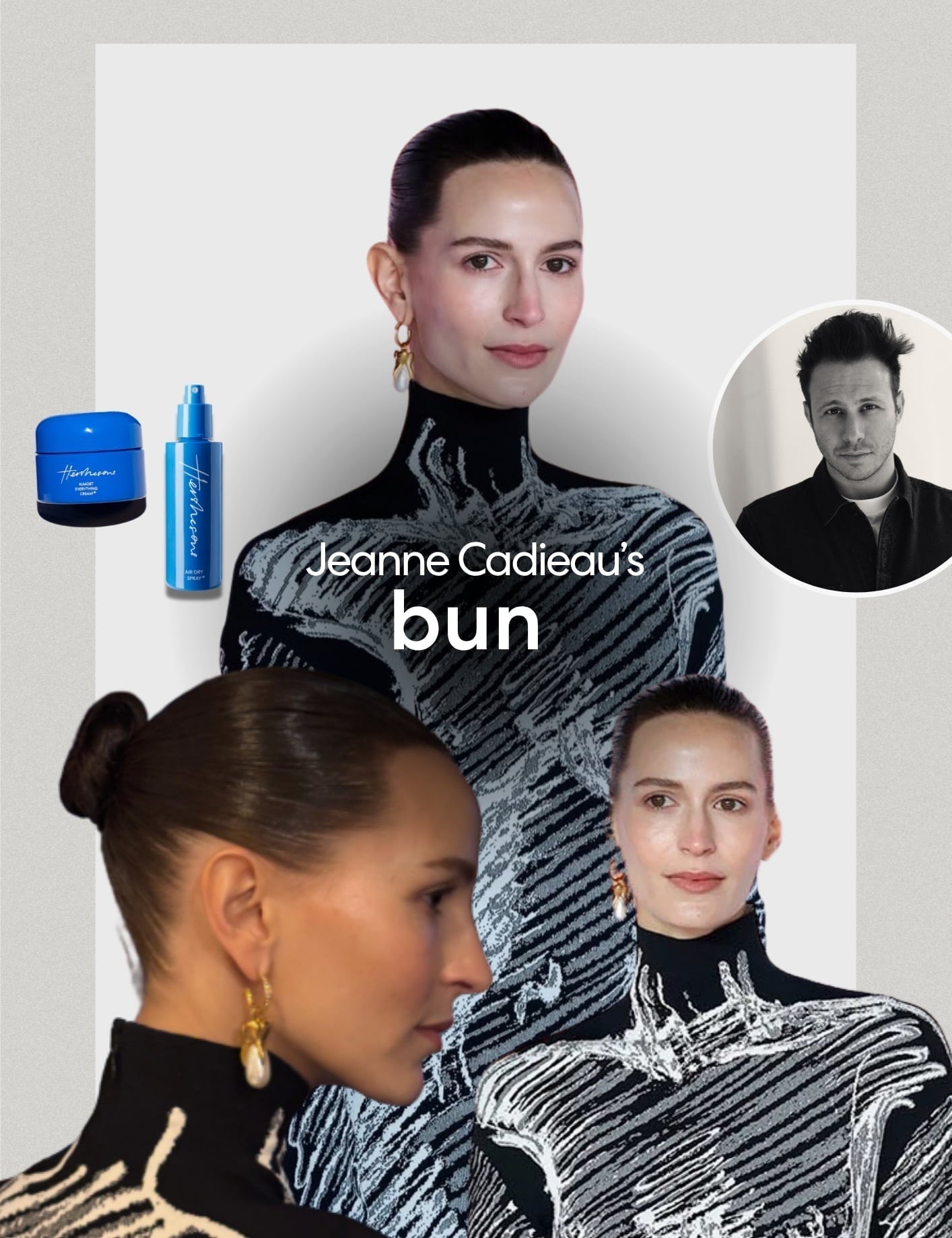 How Luke Created Jeanne Cadieu’s “Facelift” Bun