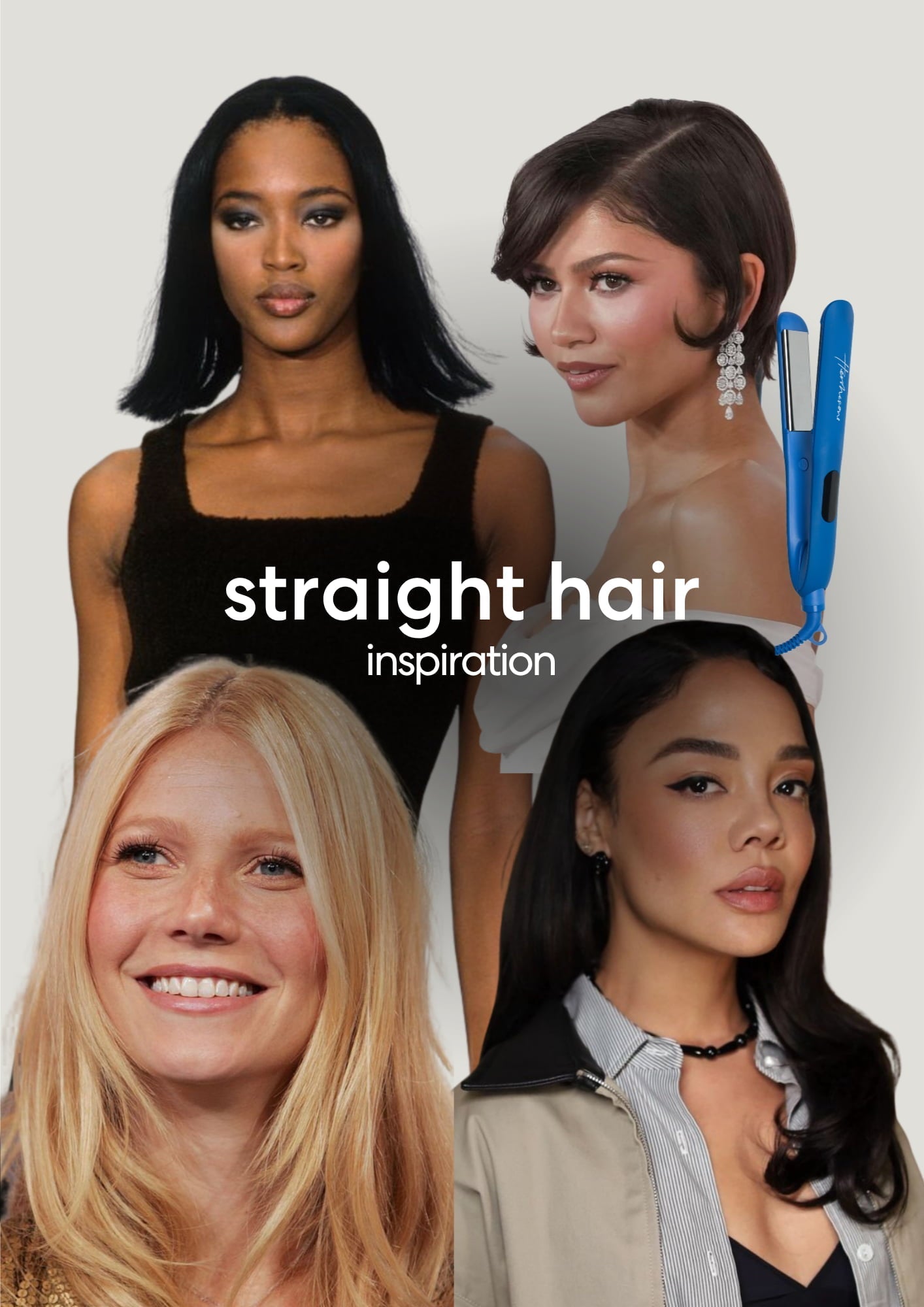 10 A-Listers Who Nailed Sleek, Straight Hair