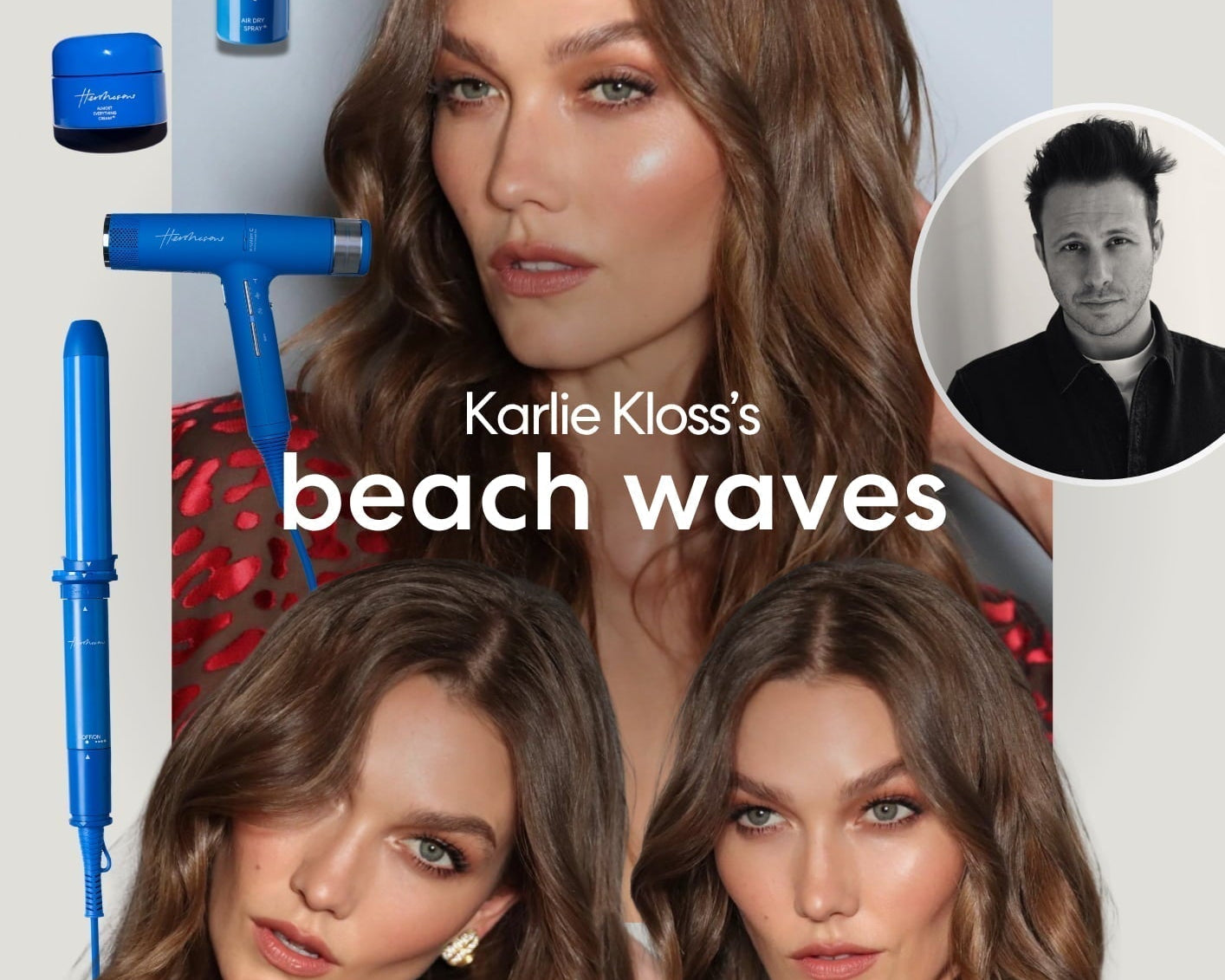 How Luke Created Karlie Kloss's Beach Waves