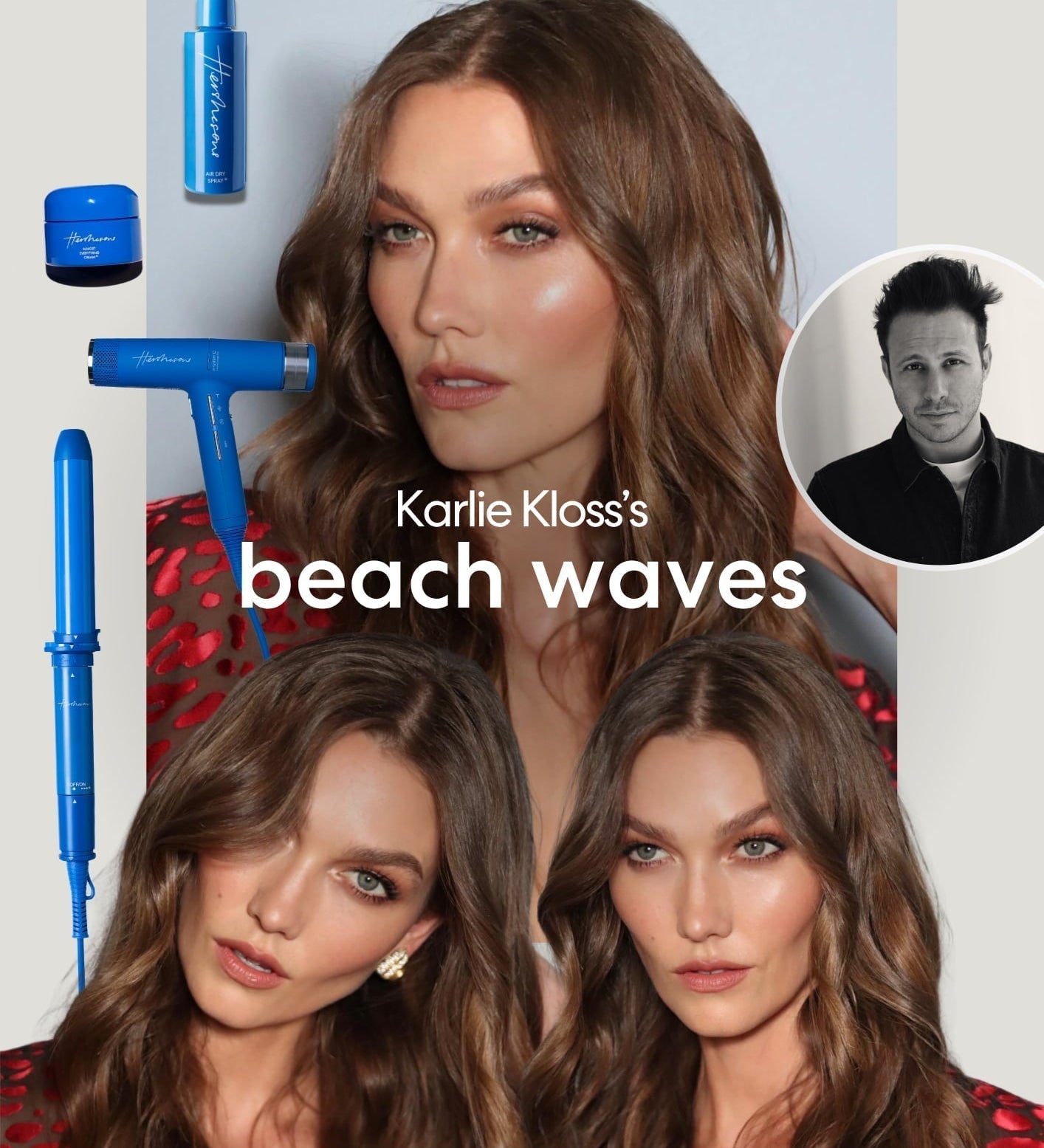 How Luke Created Karlie Kloss's Beach Waves