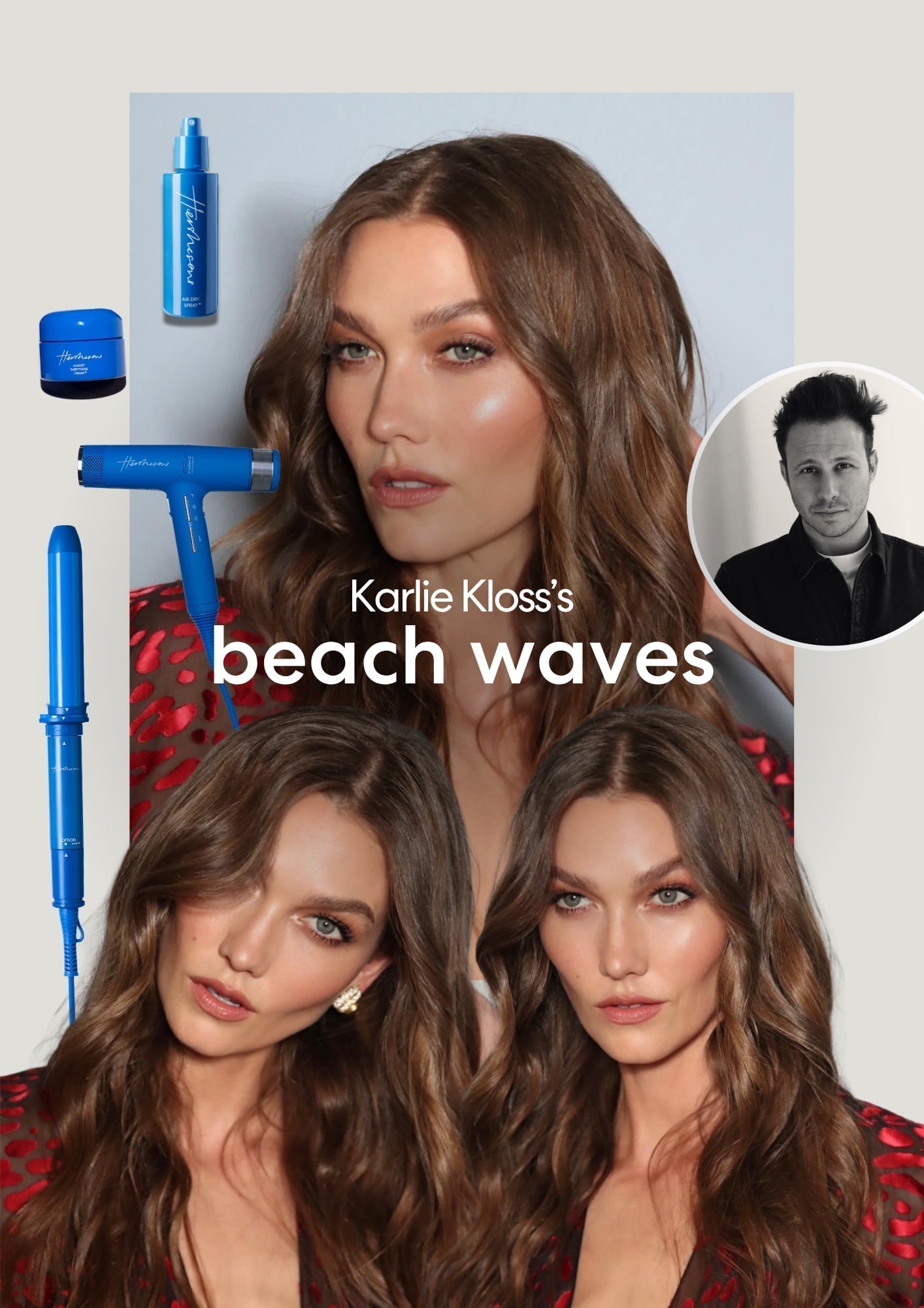 How Luke Created Karlie Kloss's Beach Waves
