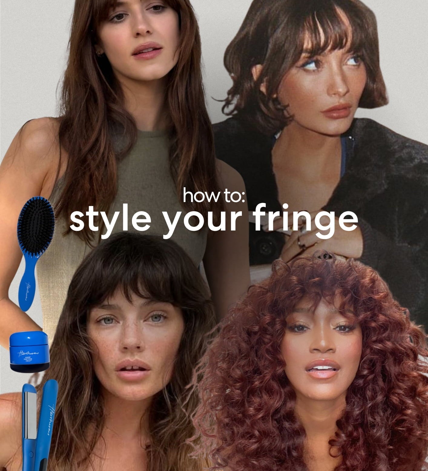 How To Style Your Fringe Just Right