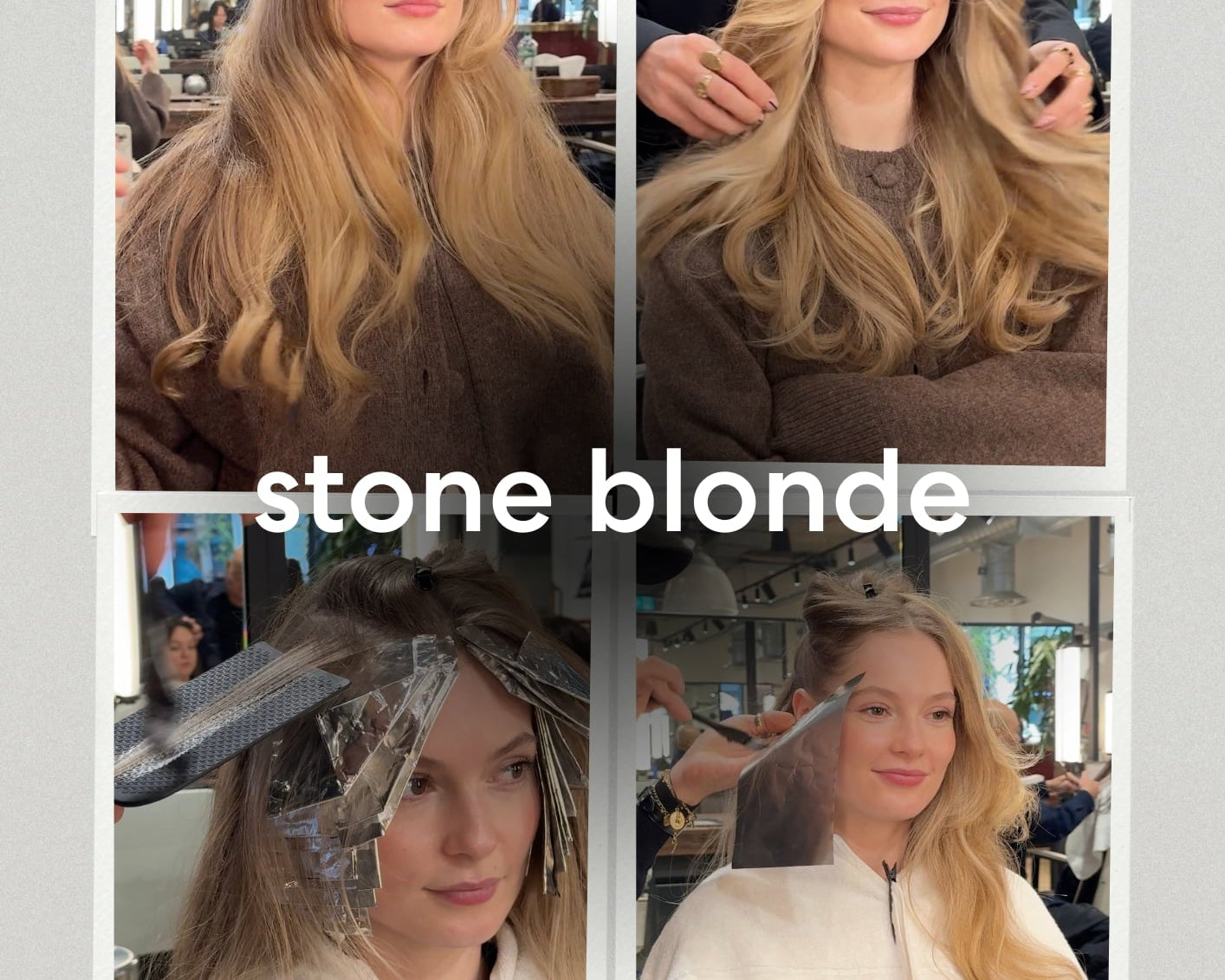Stone Blonde? So Chic!