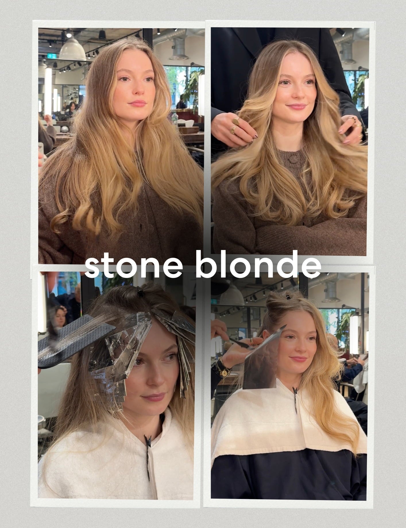 Stone Blonde? So Chic!