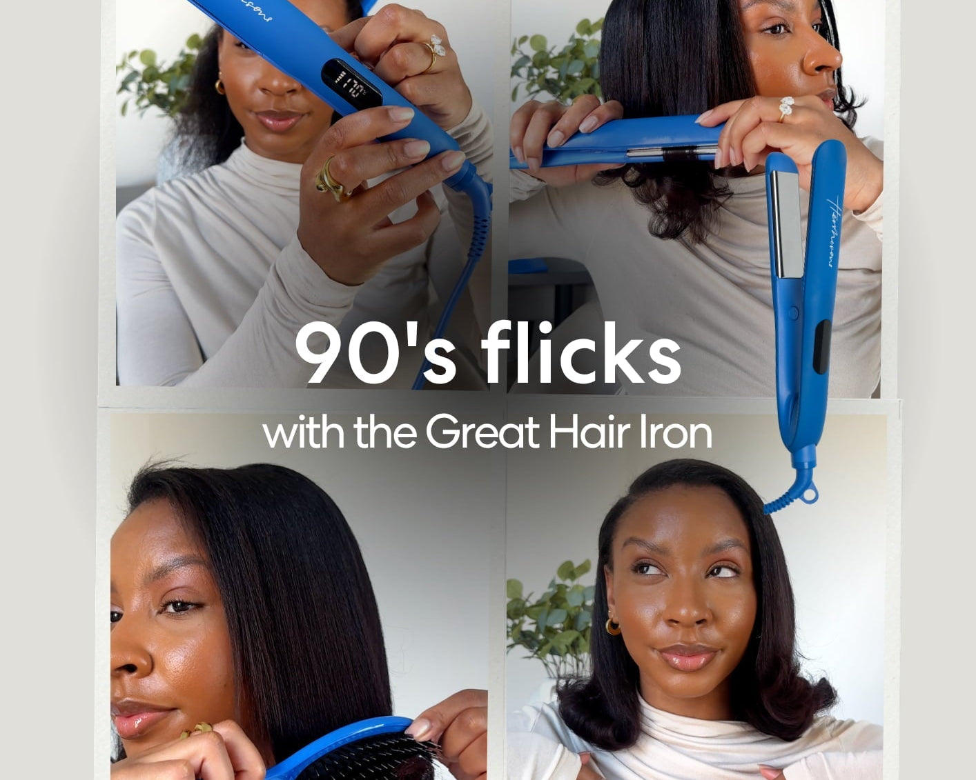 How To Get Chrissie’s Sleek ’90s Bob