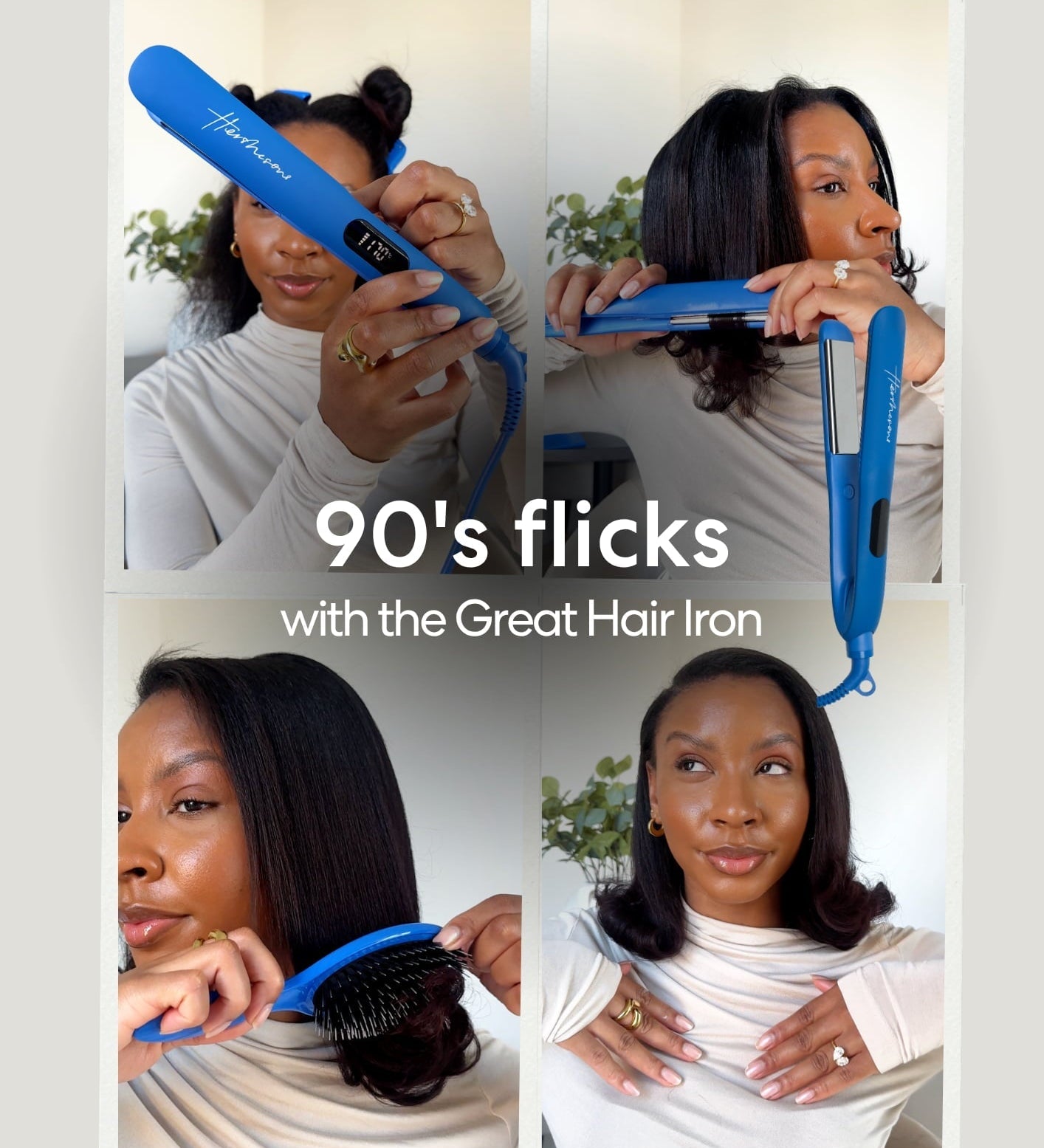 How To Get Chrissie’s Sleek ’90s Bob