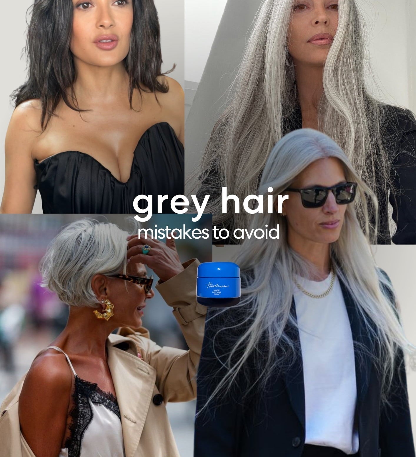 Grey Hair? Don’t Make These Mistakes