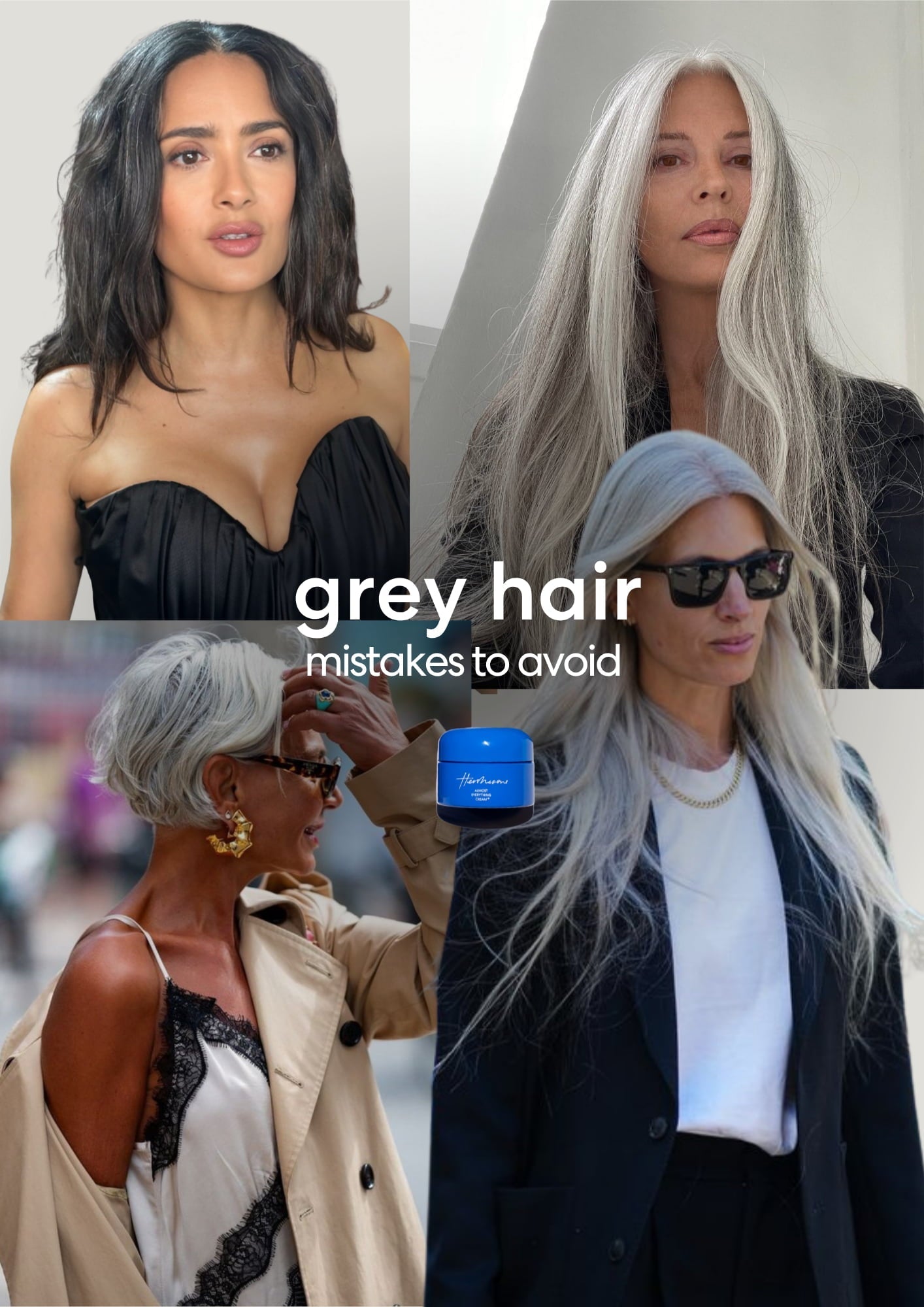 Grey Hair? Don’t Make These Mistakes