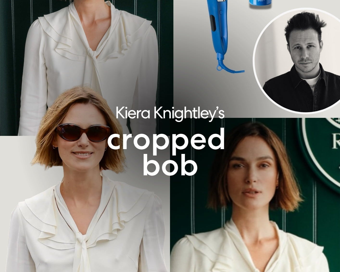 How Luke Created Keira Knightley's Wimbledon Bob