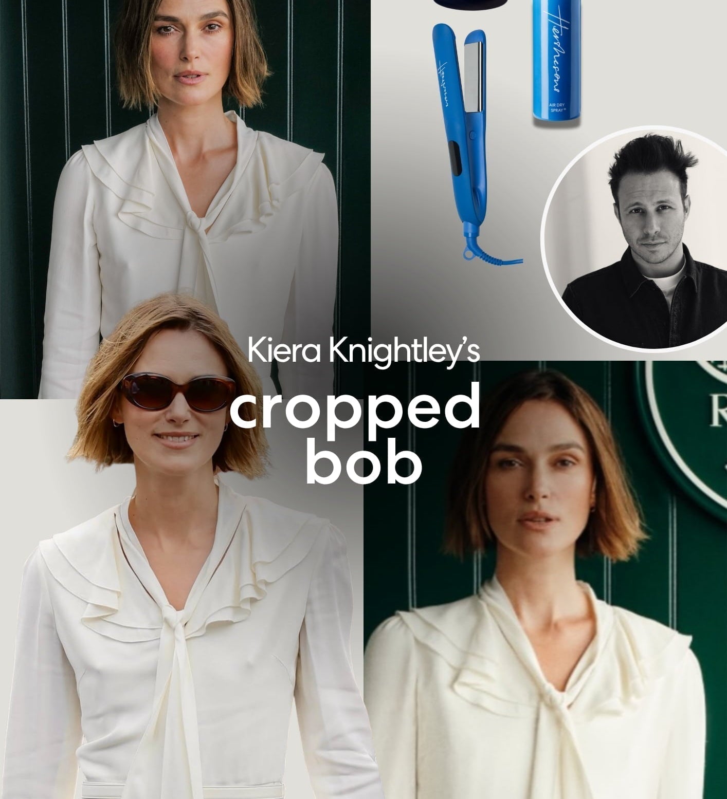 How Luke Created Keira Knightley's Wimbledon Bob