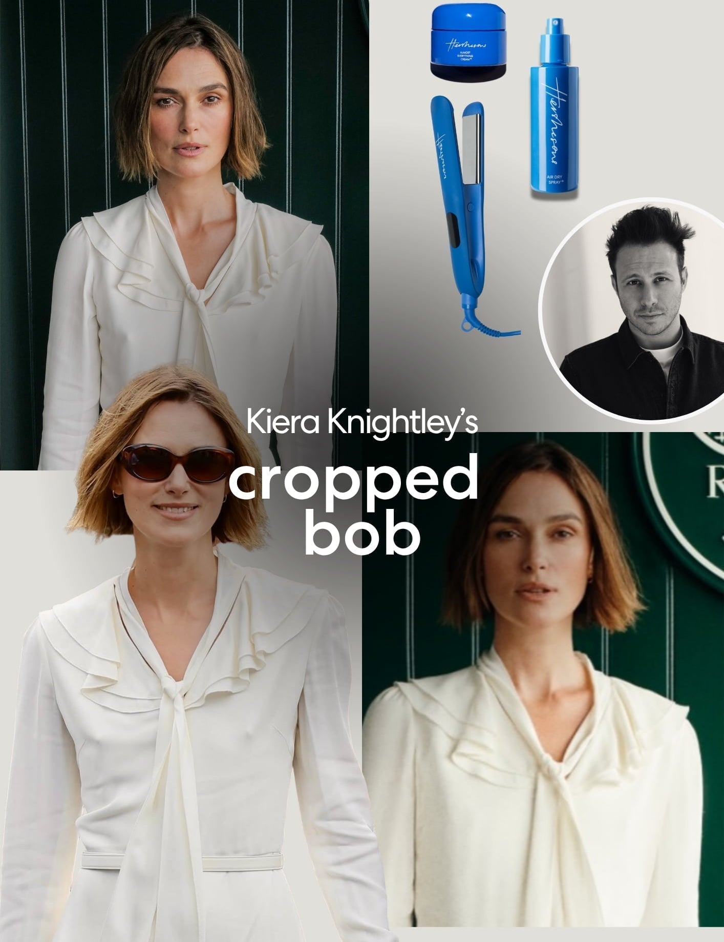 How Luke Created Keira Knightley's Wimbledon Bob