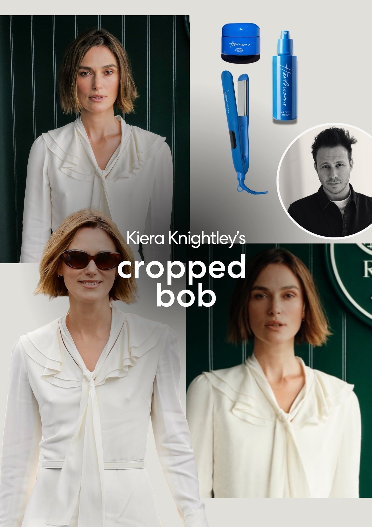 How Luke Created Keira Knightley's Wimbledon Bob