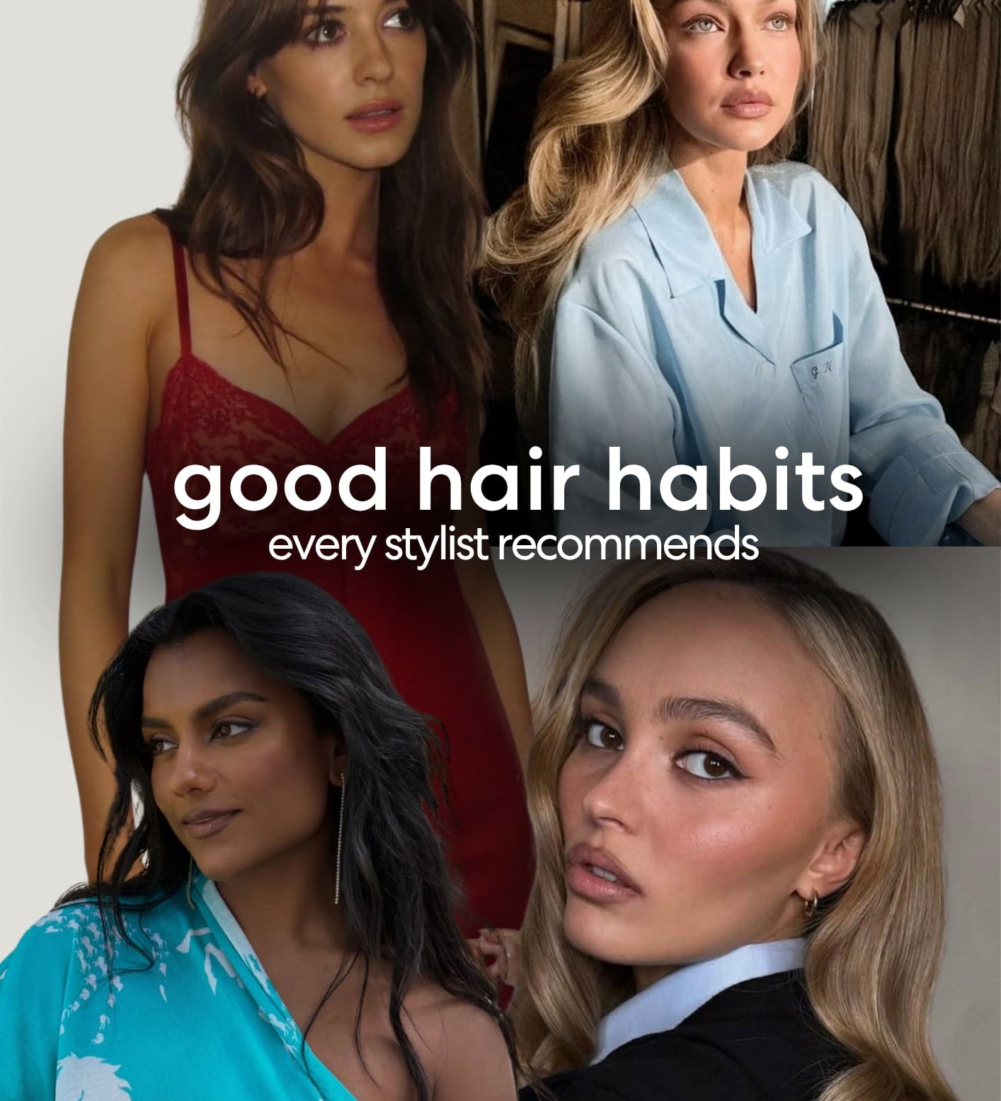 The 5 Good Hair Habits Every Stylist Recommends