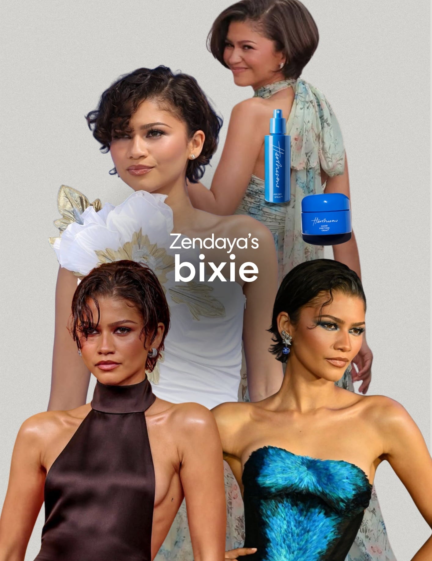 Zendaya’s New Bixie Is Peak Cool-Girl Hair