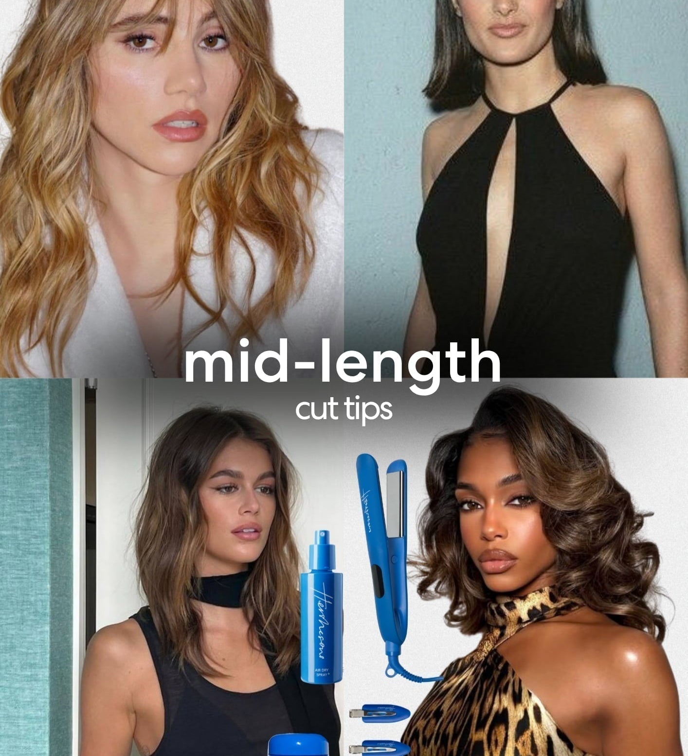 8 Simple Ways To Make A Mid-Length Cut More Interesting