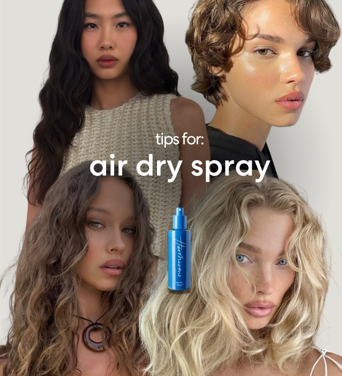 4 Insider Hair Tricks To Air Dry Every Hair Type