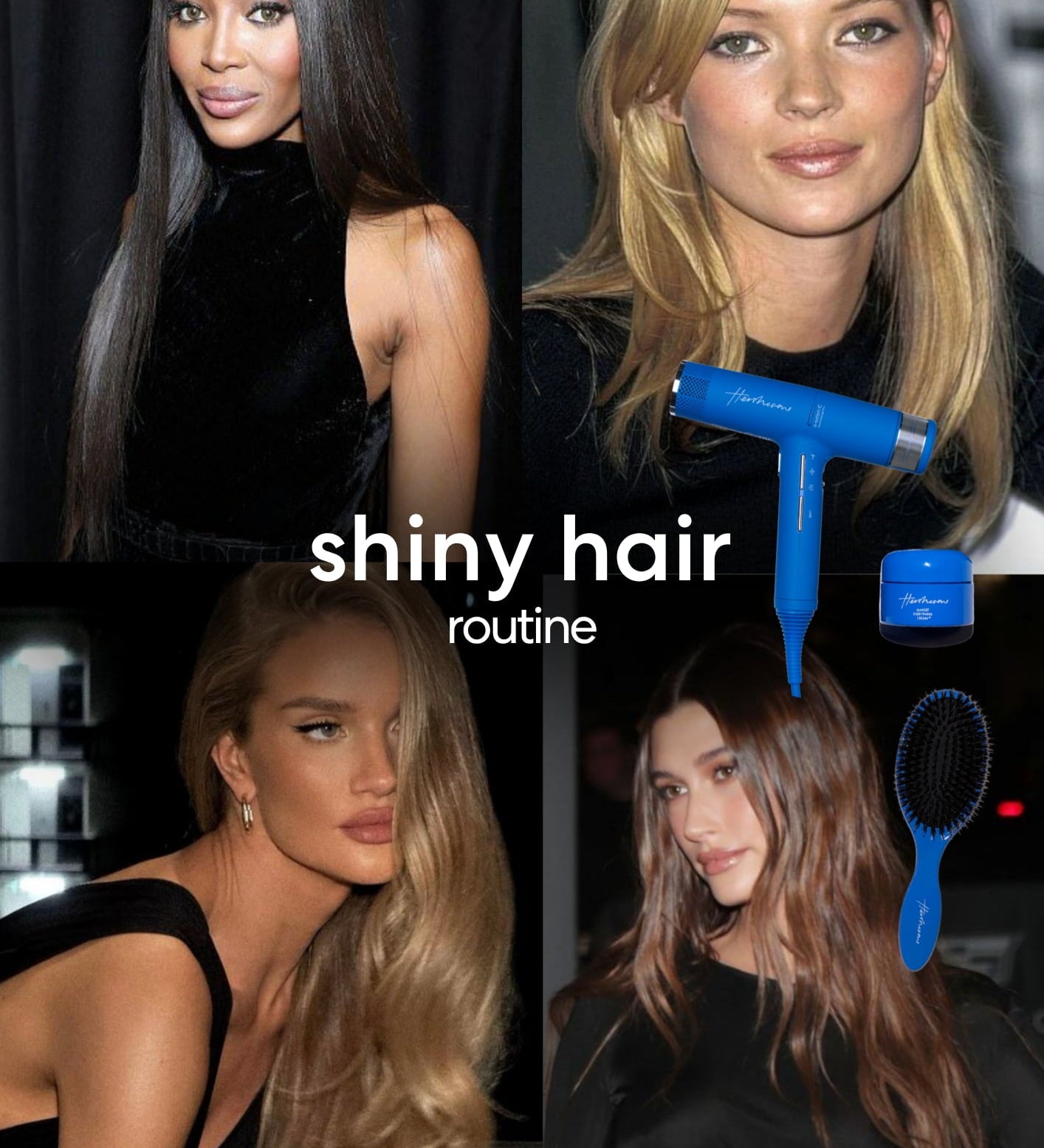 How To Get Glossier Hair In 5 Minutes