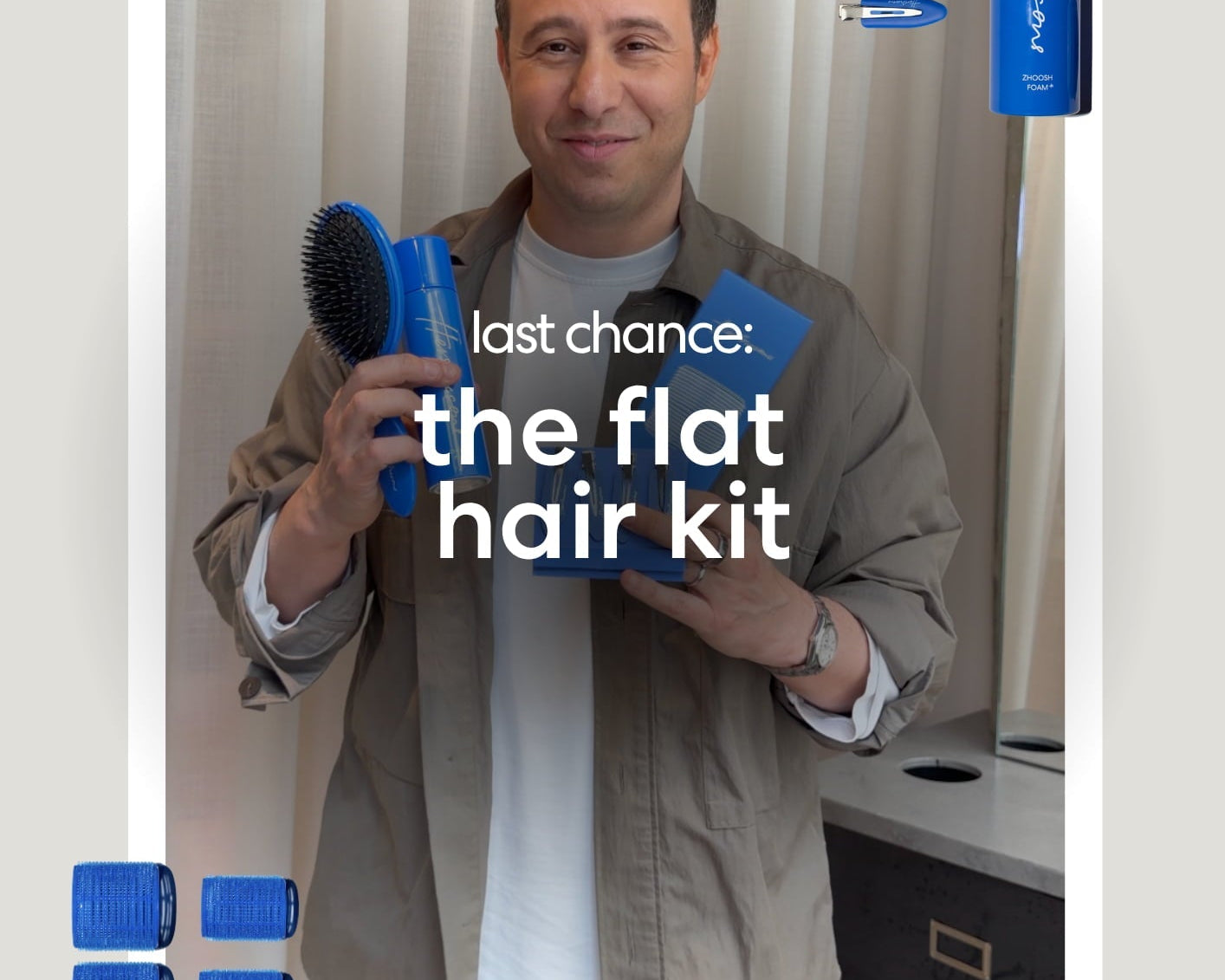Last Chance To Grab The Flat Hair Kit