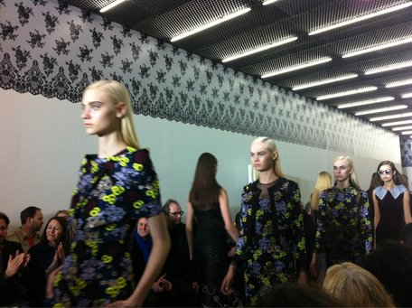 LONDON FASHION WEEK – ERDEM - HAIR BY LUKE HERSHESON