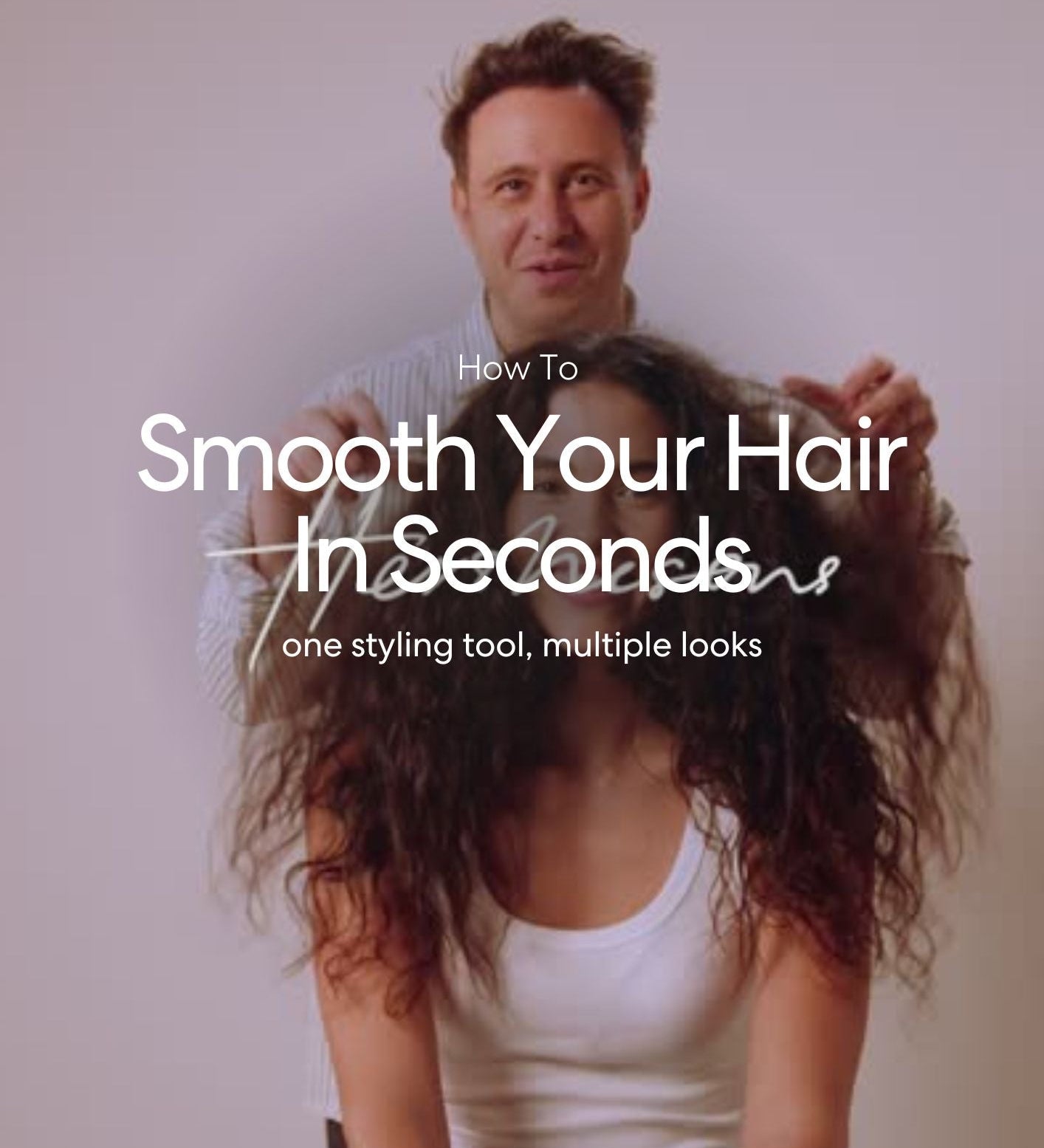How To Smooth Your Hair In Seconds