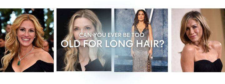 Can you ever be too old for long hair?