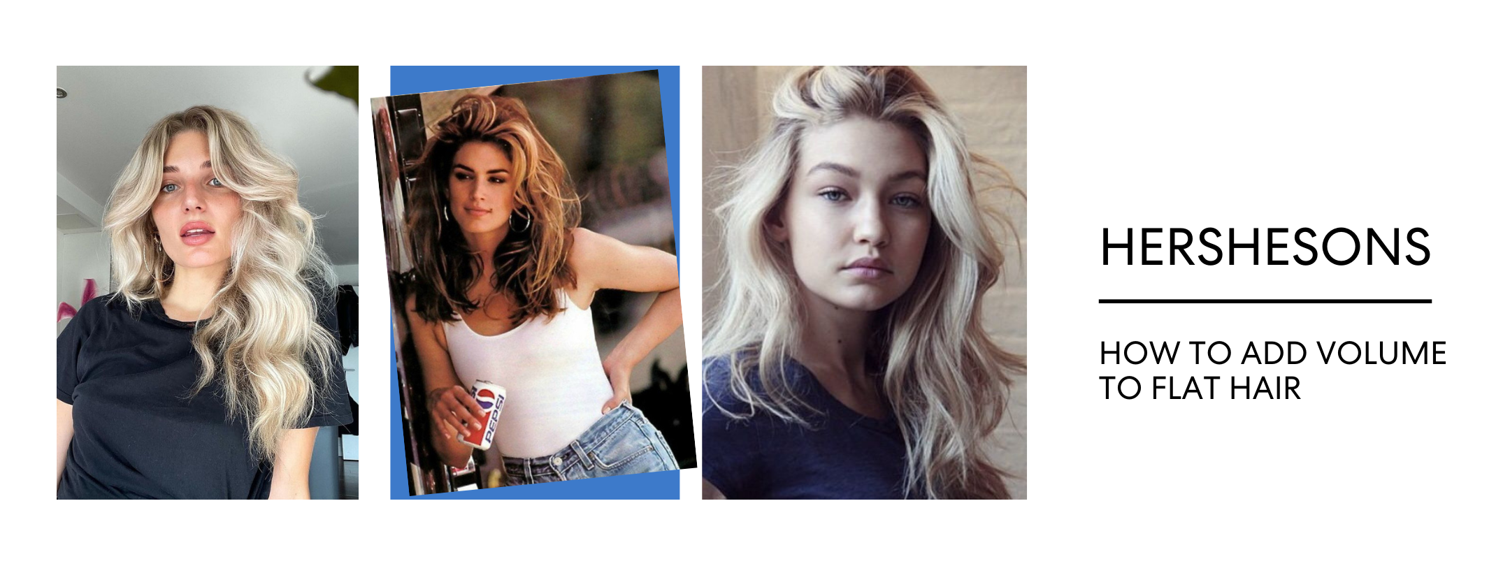 HOW TO ADD VOLUME TO FLAT HAIR